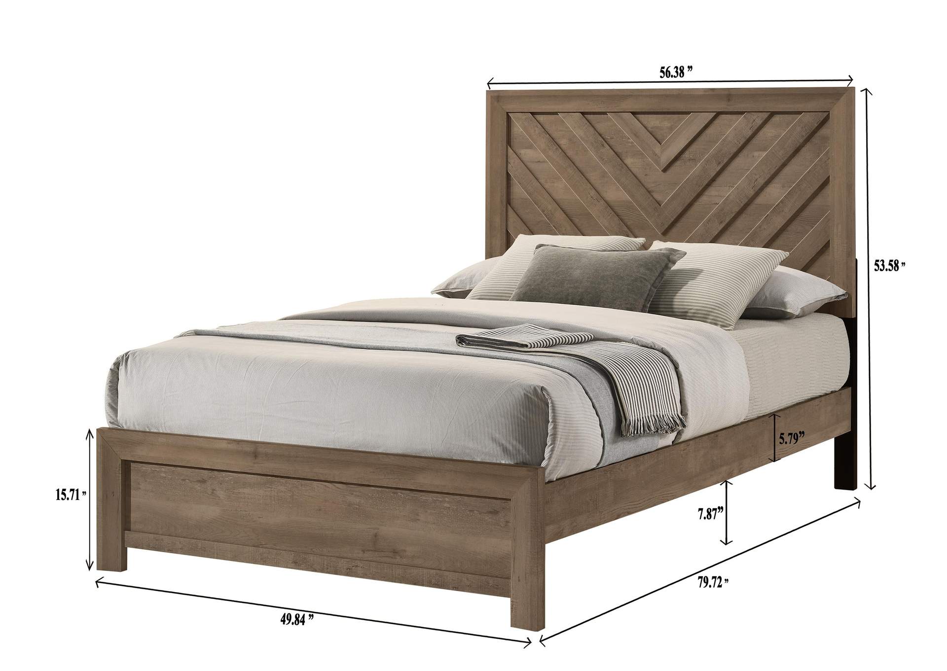 VALOR TWIN BED - BROWN image 5