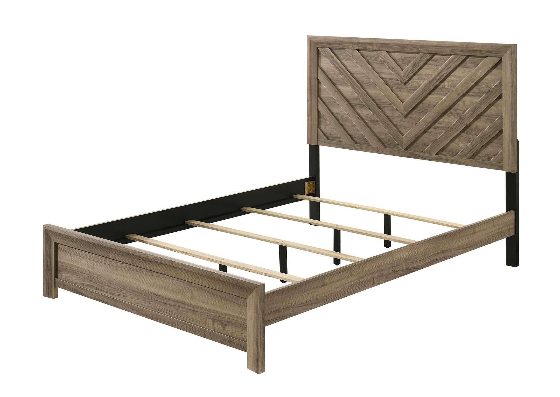 VALOR KING BED - BROWN image 4