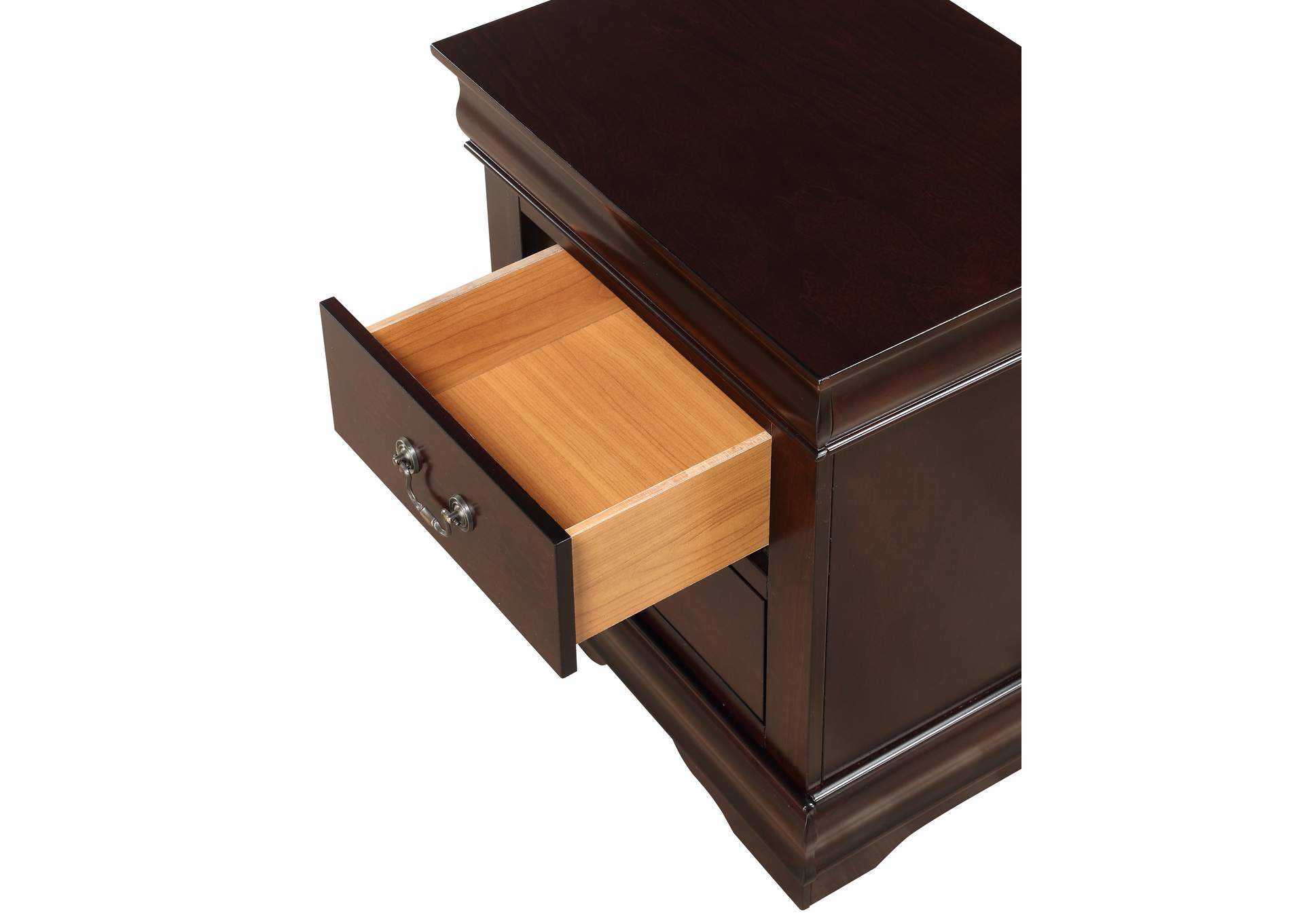 Louis Philip Night Stand Cherry image 4