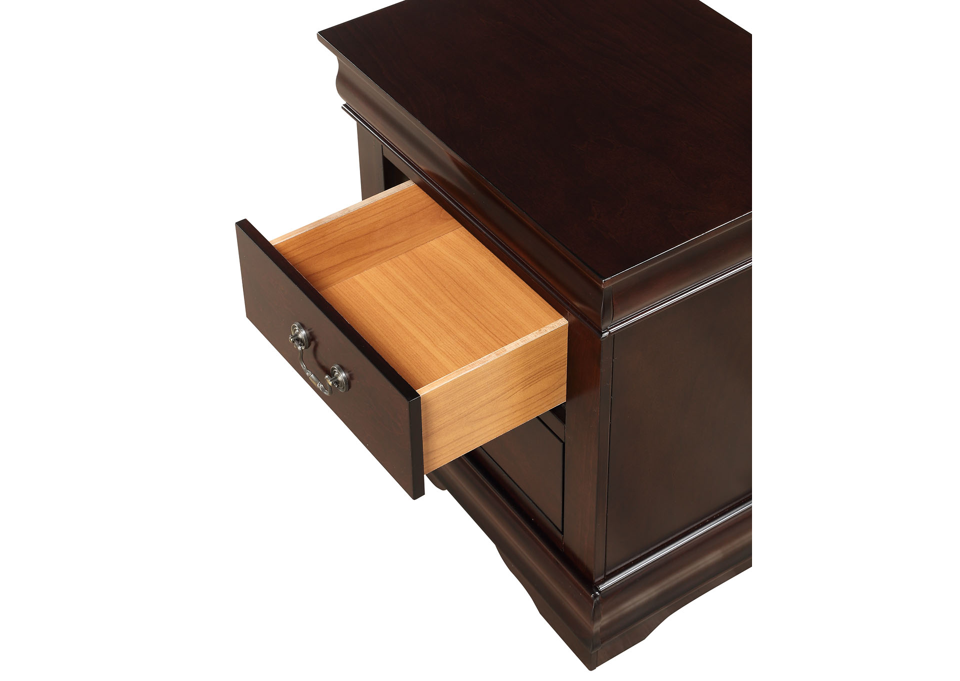Louis Philip Night Stand Cherry image 5