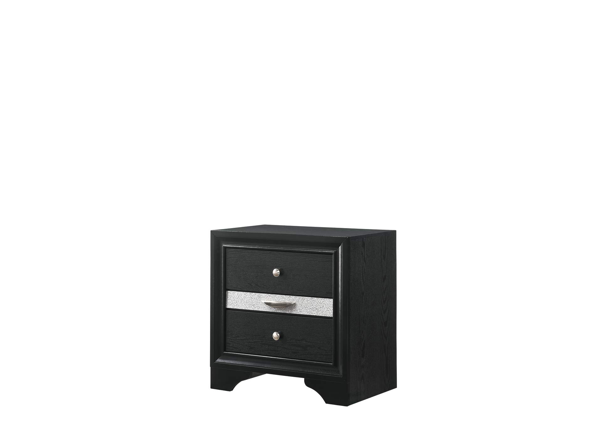 Regata Night Stand Black - Silver image 1
