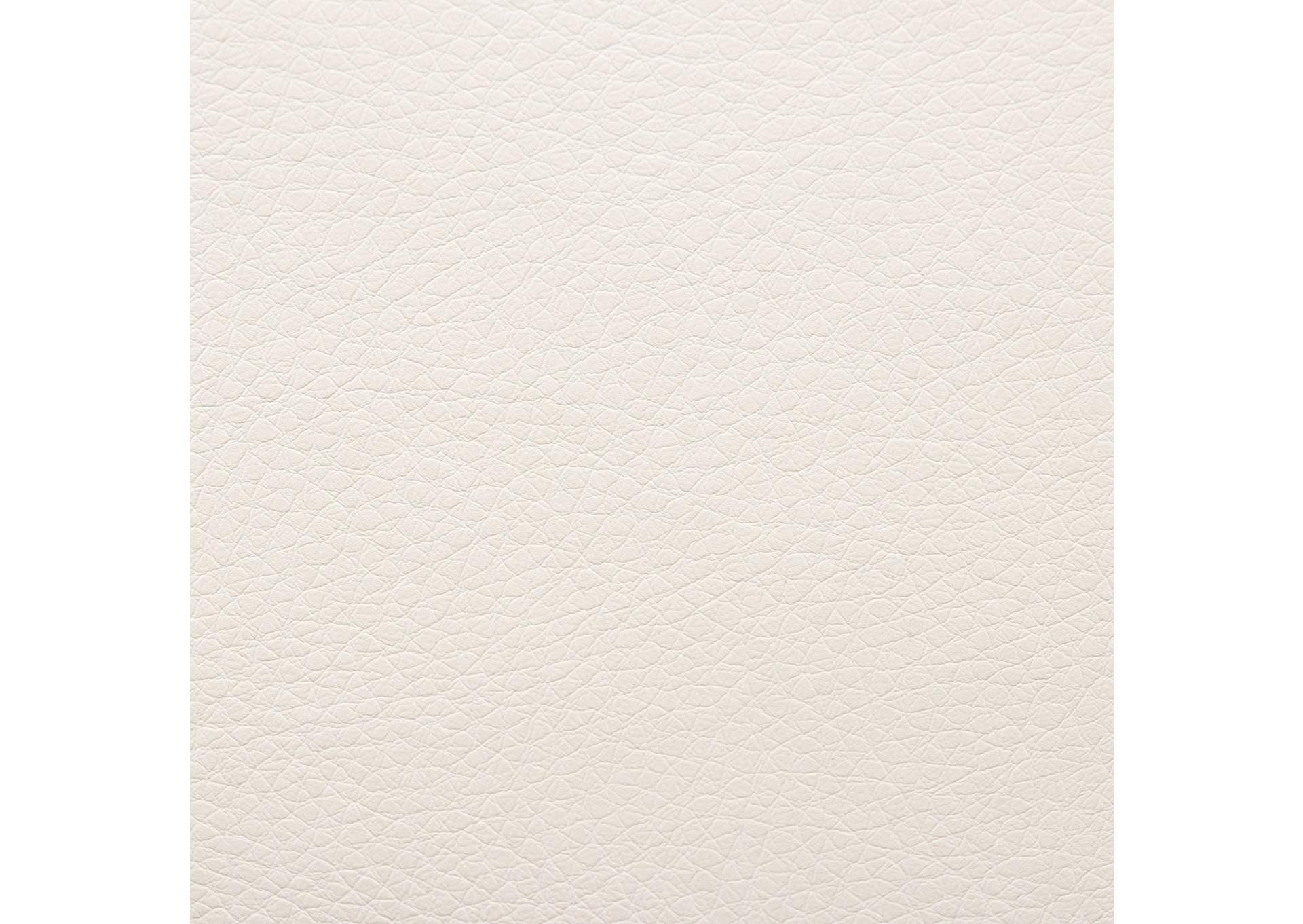 Bardot Channel Tufted Queen Bed In White Leatherette image 14