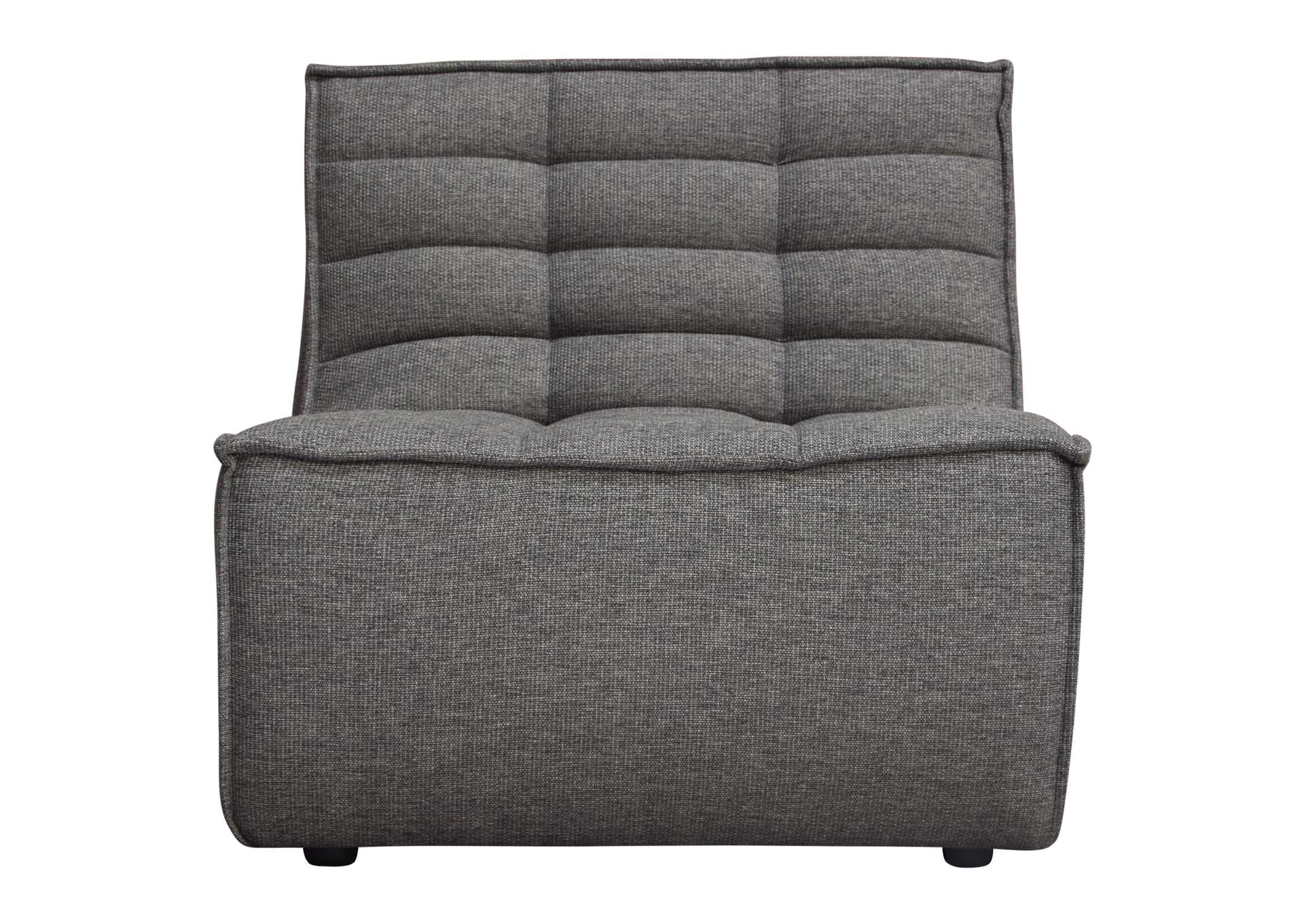 Marshall 5pc Corner Modular Sectional W/ Scooped Seat In Grey Fabric image 30