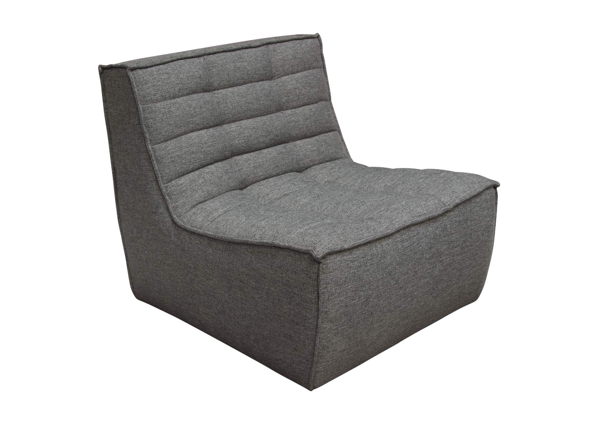 Marshall 5pc Corner Modular Sectional W/ Scooped Seat In Grey Fabric image 28