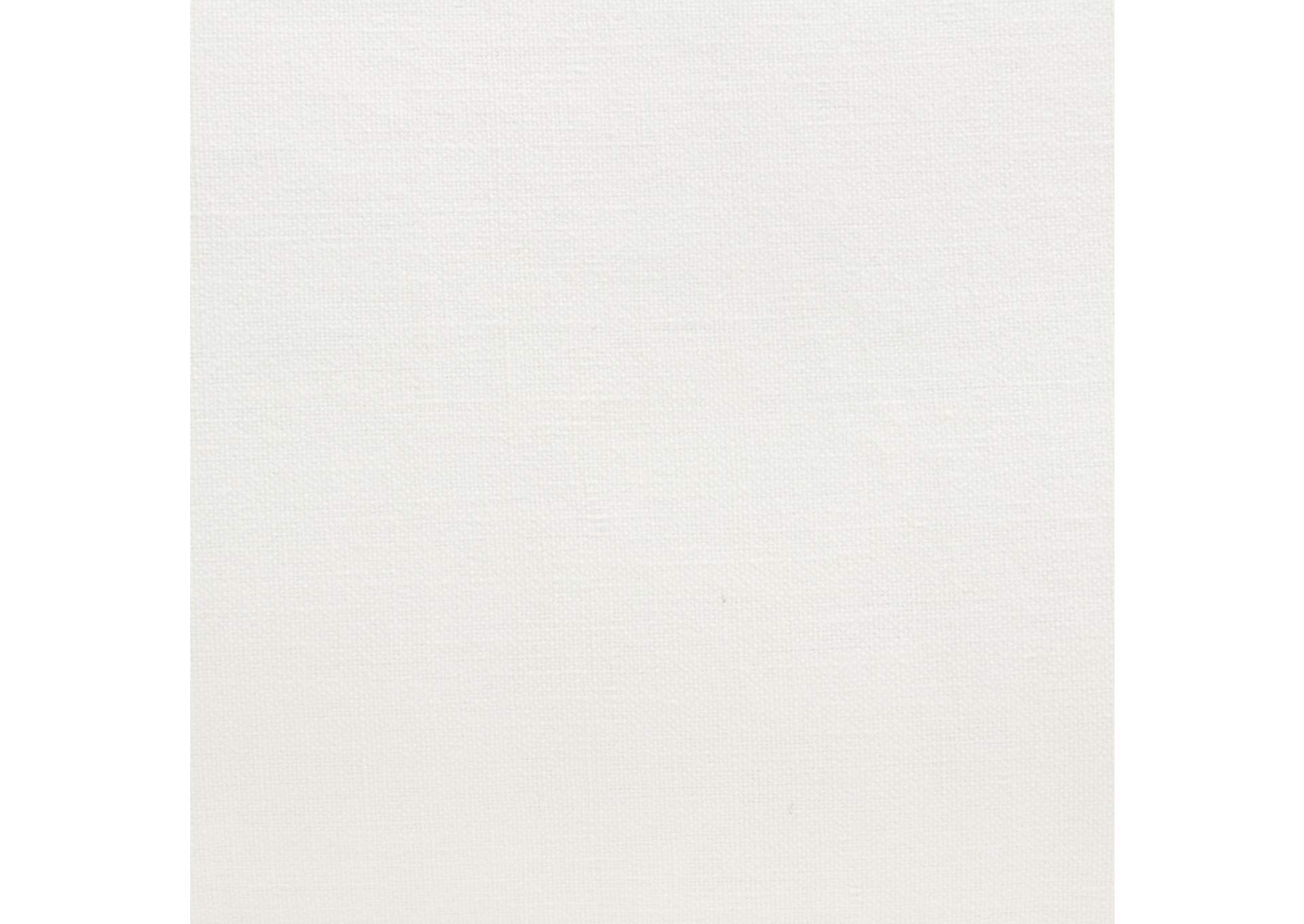 Savannah Slip-cover Chair In White Natural Linen image 9