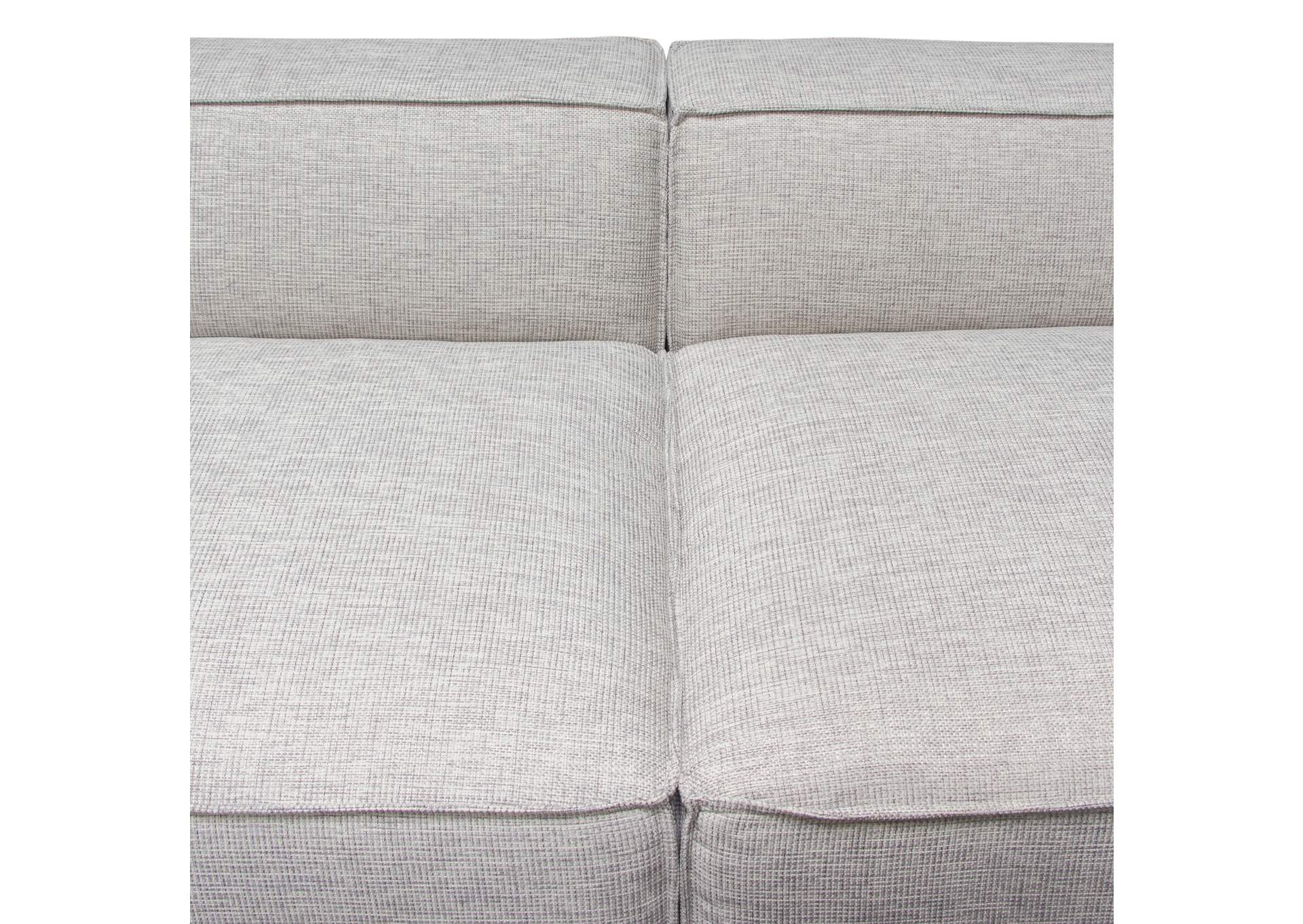 Vice 2pc Modular Sofa In Barley Fabric image 19