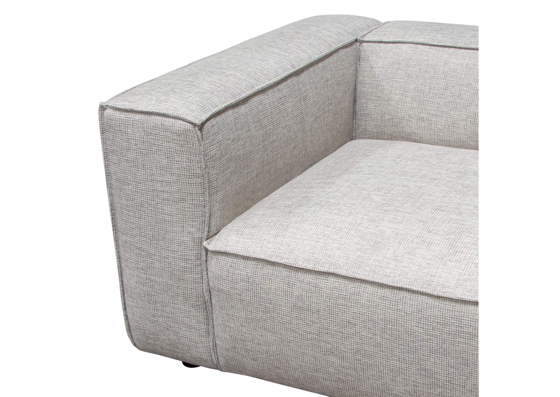 Vice 2pc Modular Sofa In Barley Fabric image 17