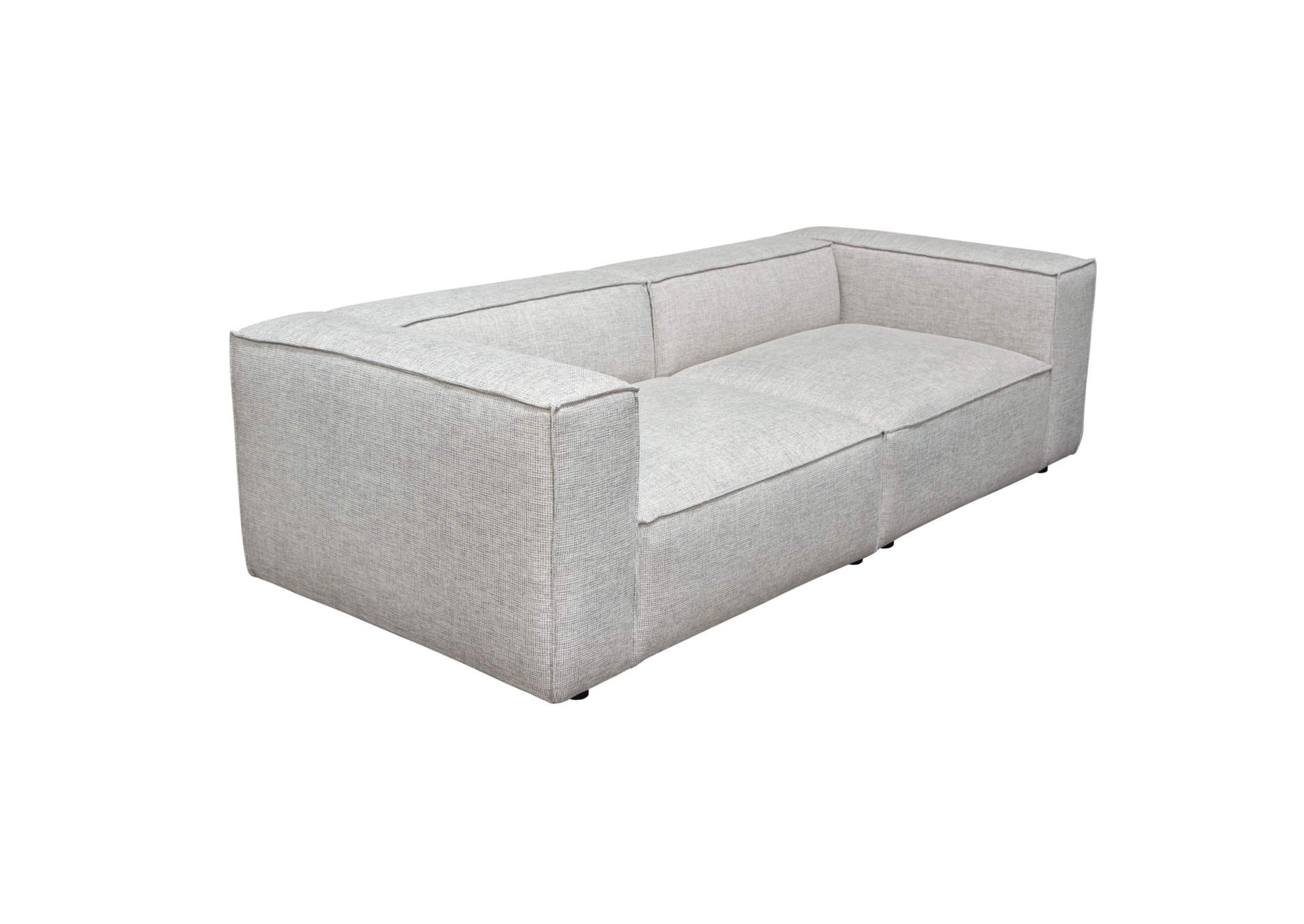 Vice 2pc Modular Sofa In Barley Fabric image 11