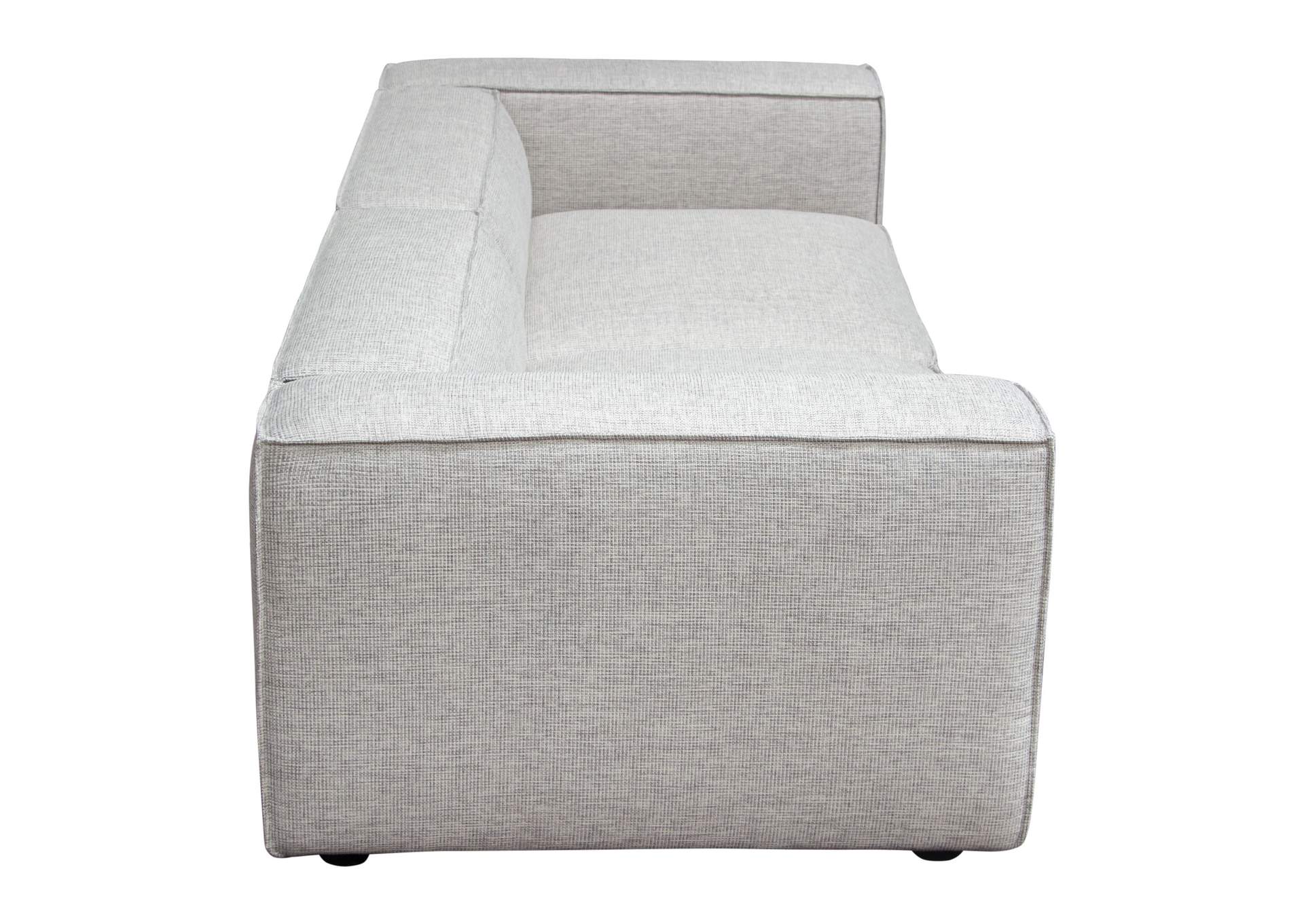 Vice 2pc Modular Sofa In Barley Fabric image 7