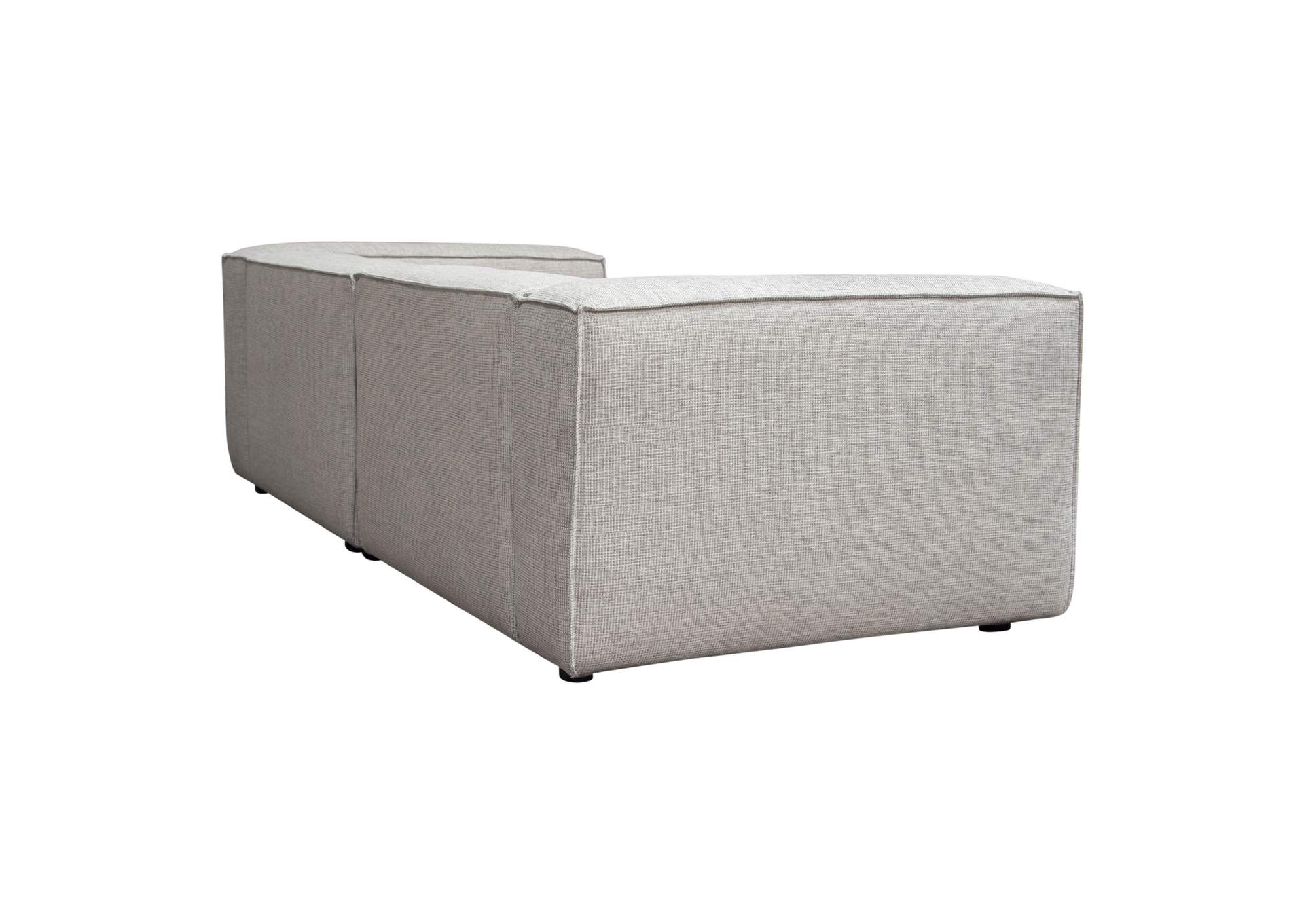 Vice 2pc Modular Sofa In Barley Fabric image 6