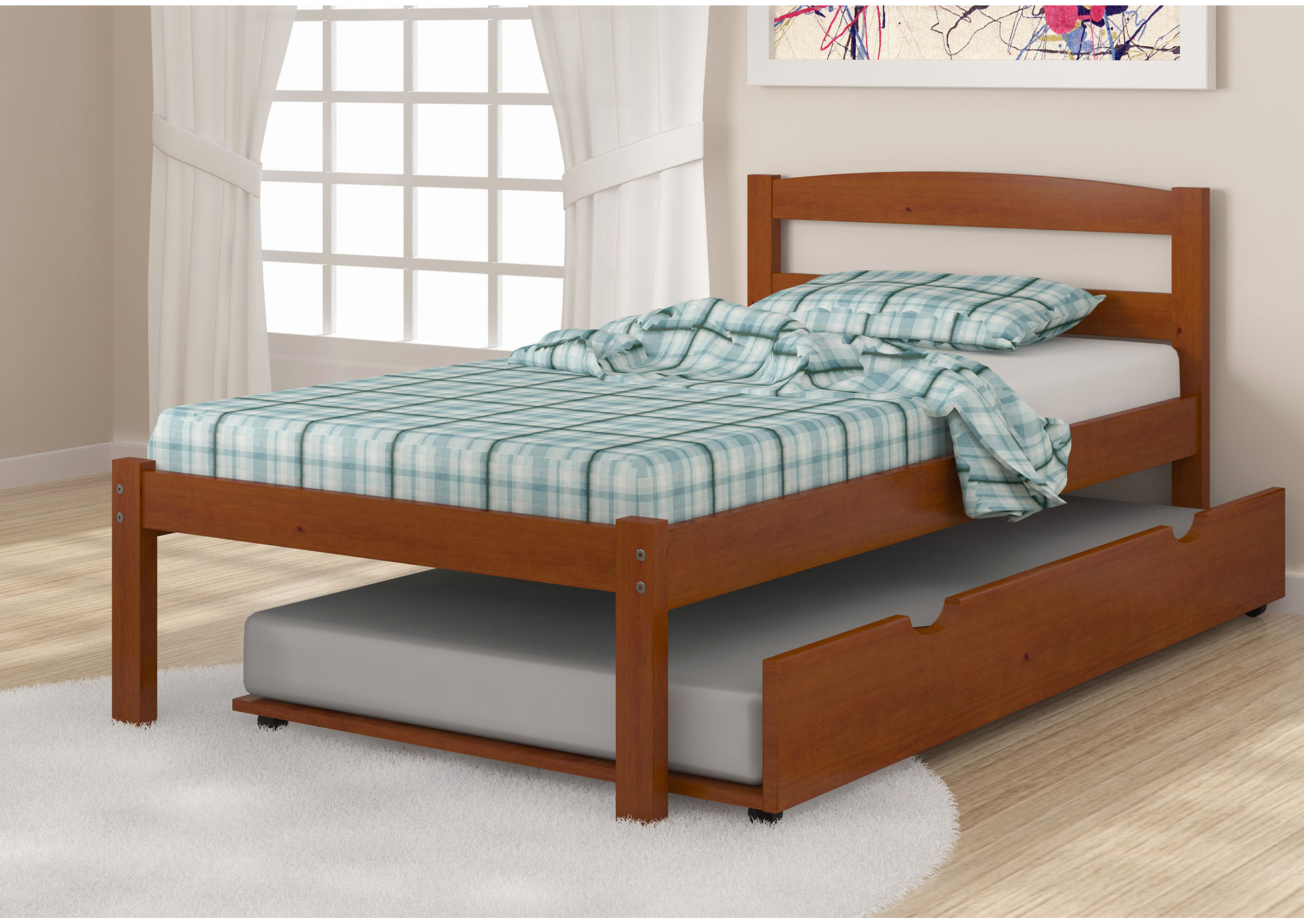 Twin Econo Bed Espresso