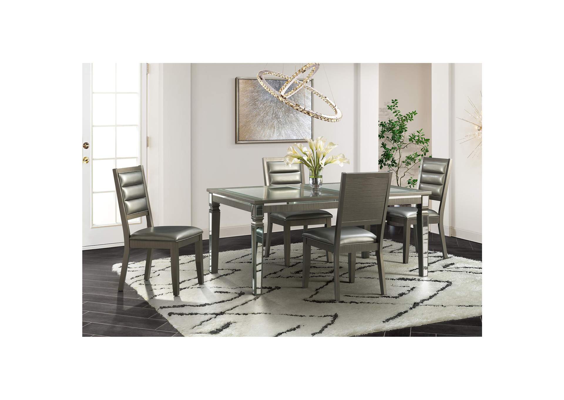 145 Dining Side Chair Copper 2 Per Pack image 1