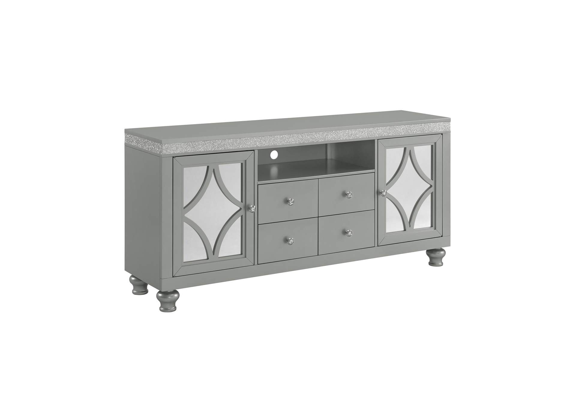 Avril 70 TV Stand In Silver image 7