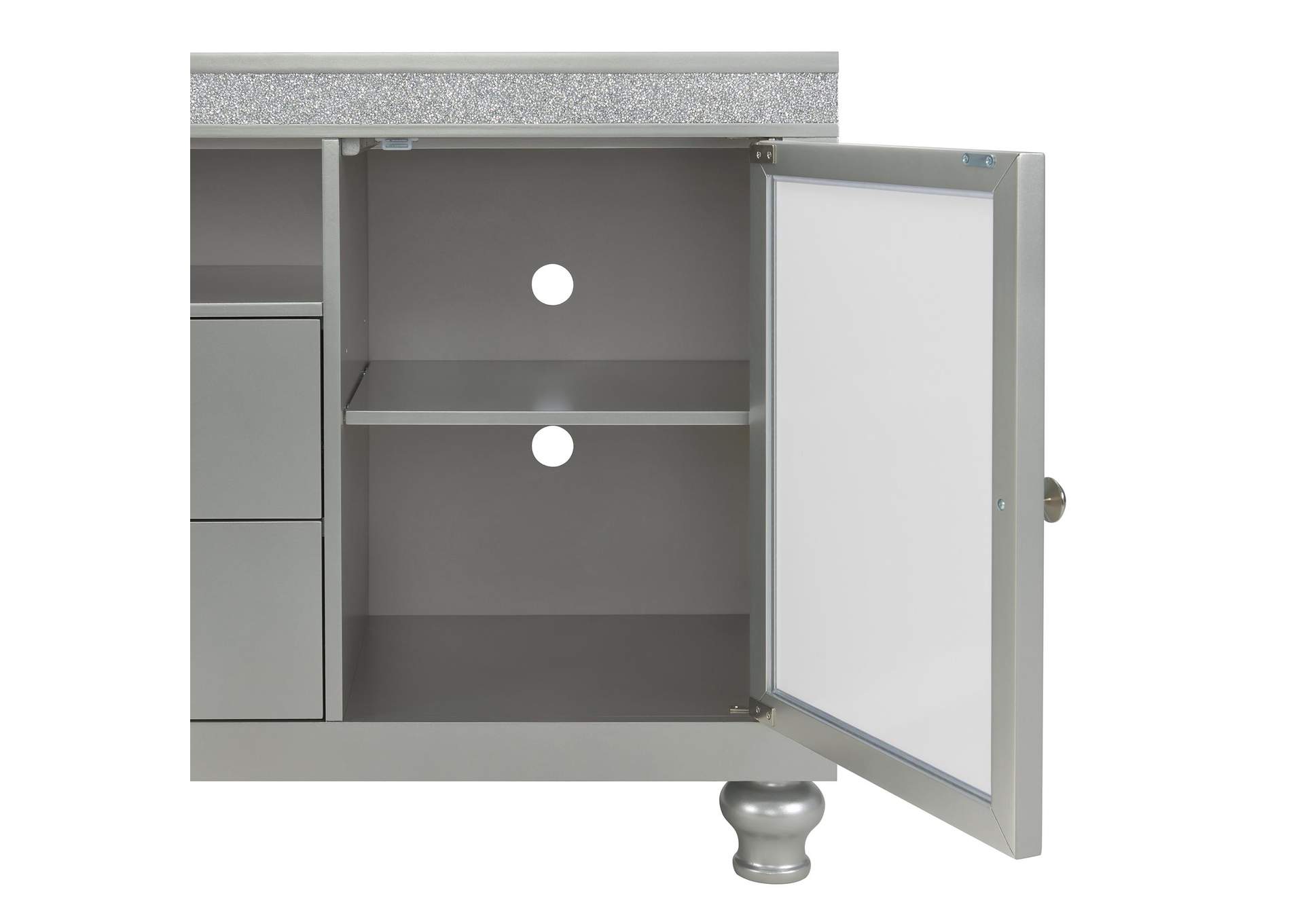 Avril 70 TV Stand In Silver image 4