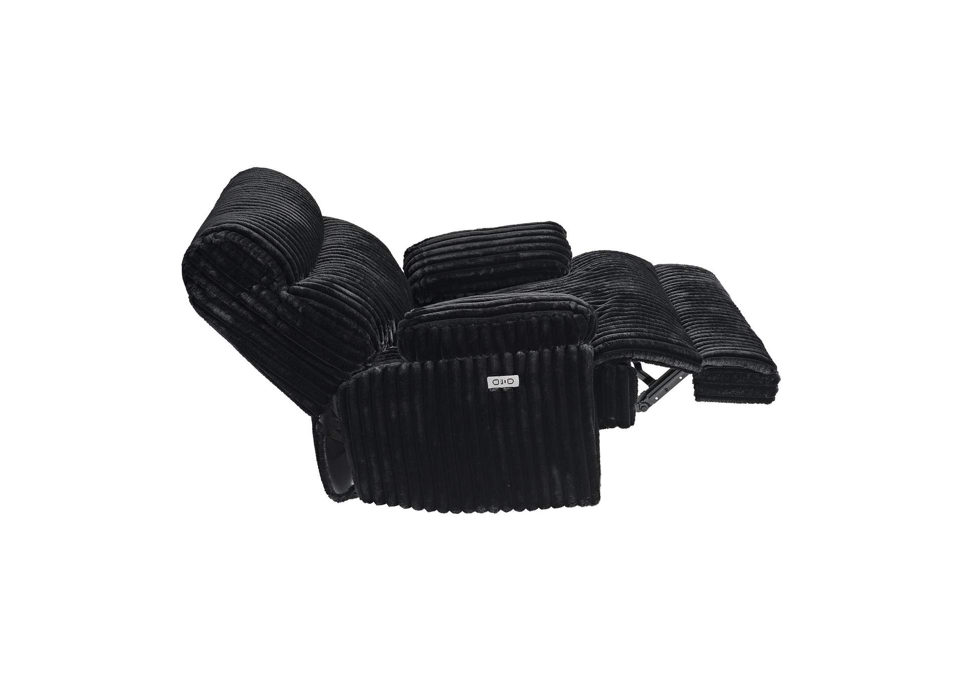 Admiral Power Motion Recliner In Masis Black image 7