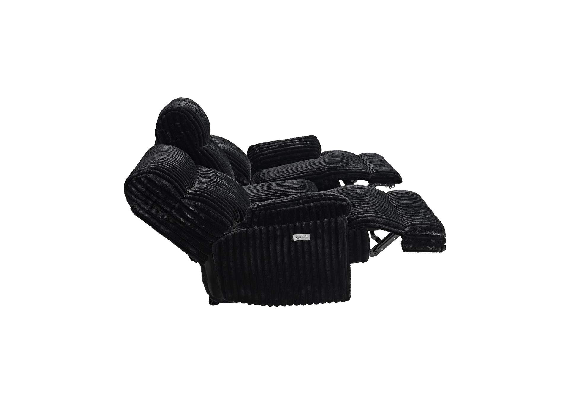 Admiral Power Motion Sofa In Masis Black image 6