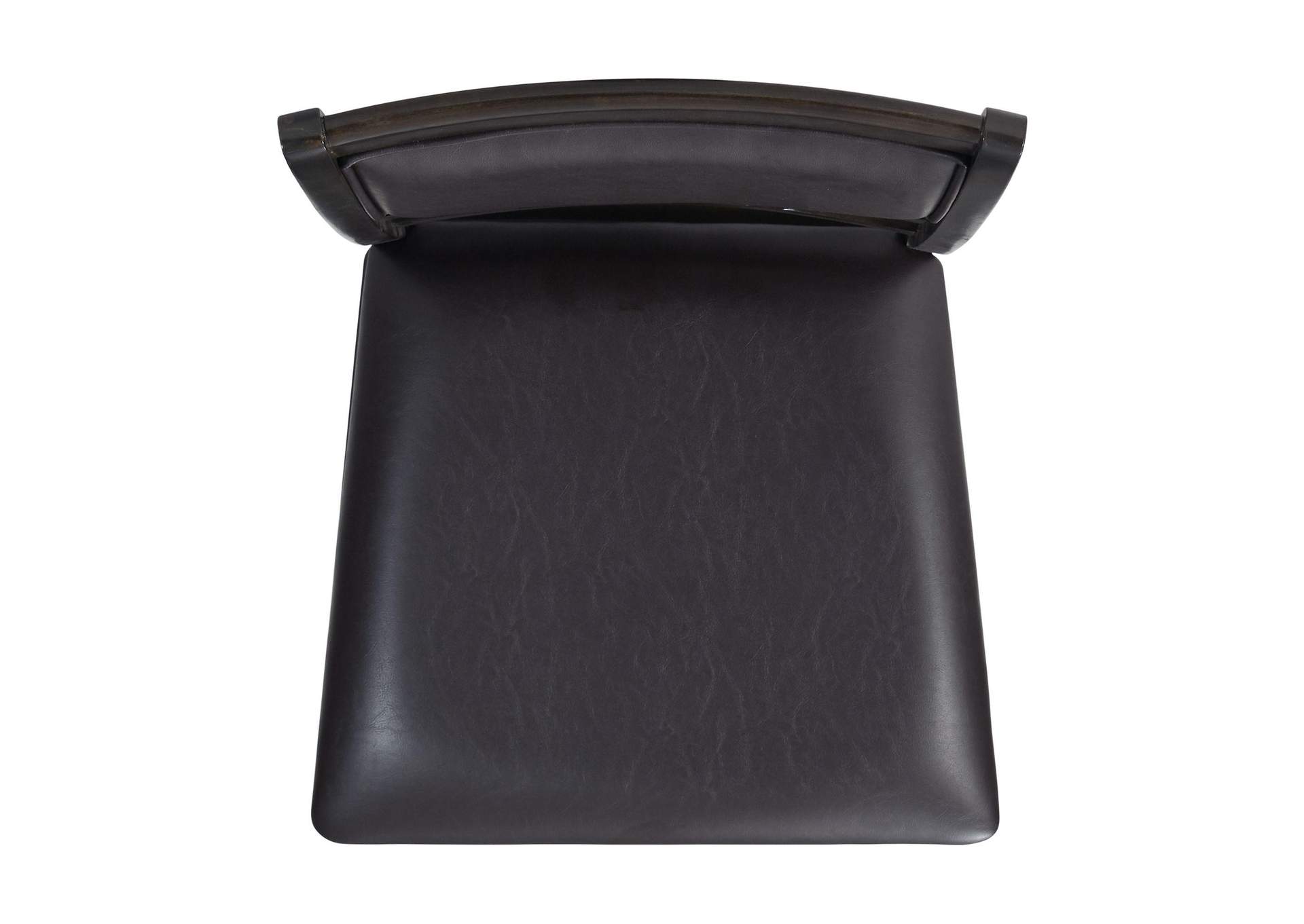 Amherst Counter Side Chair With Pu Cushion Dark Finish 2 Per Pack image 7