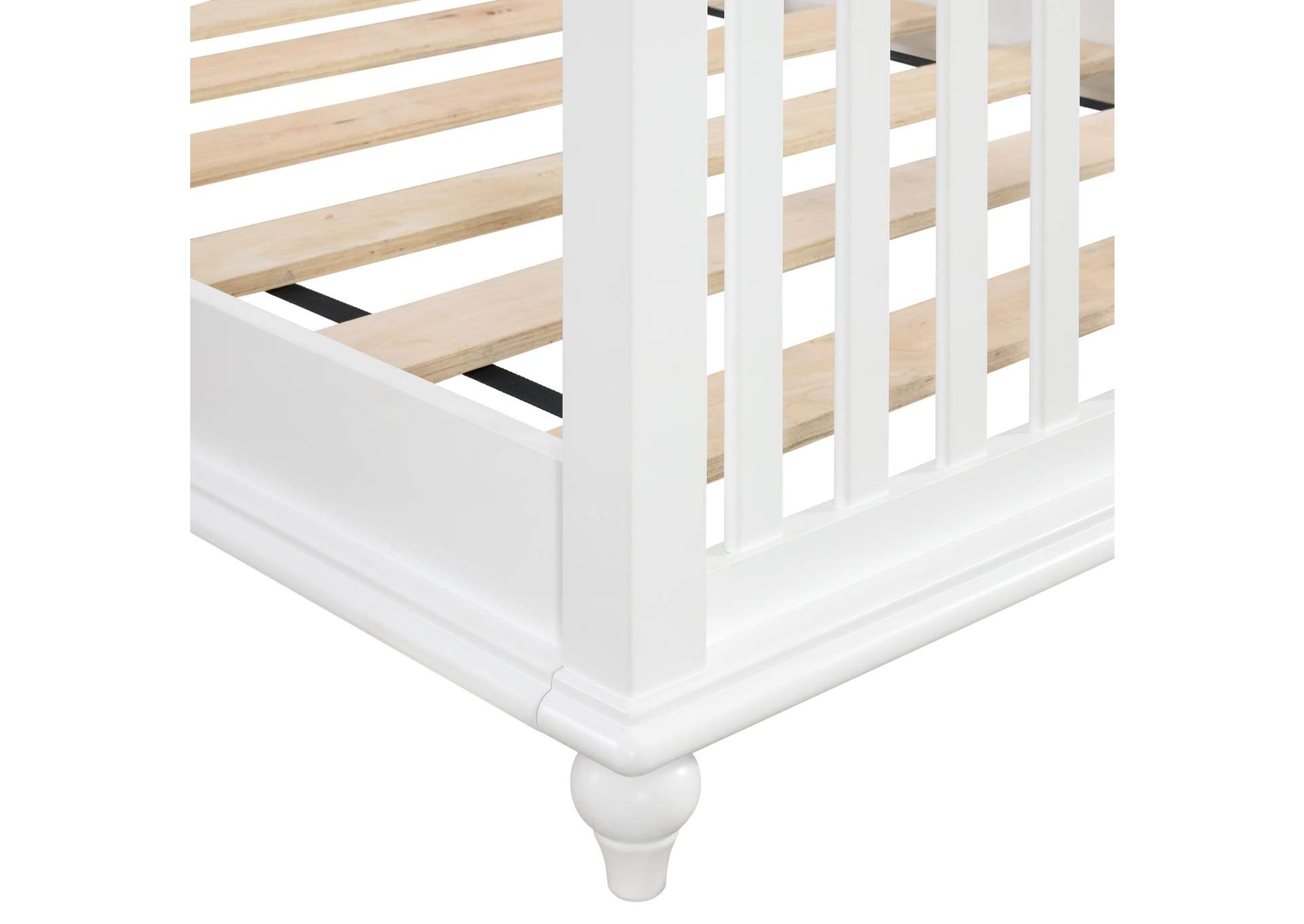 Alana Crib Conversion Kit In White image 6