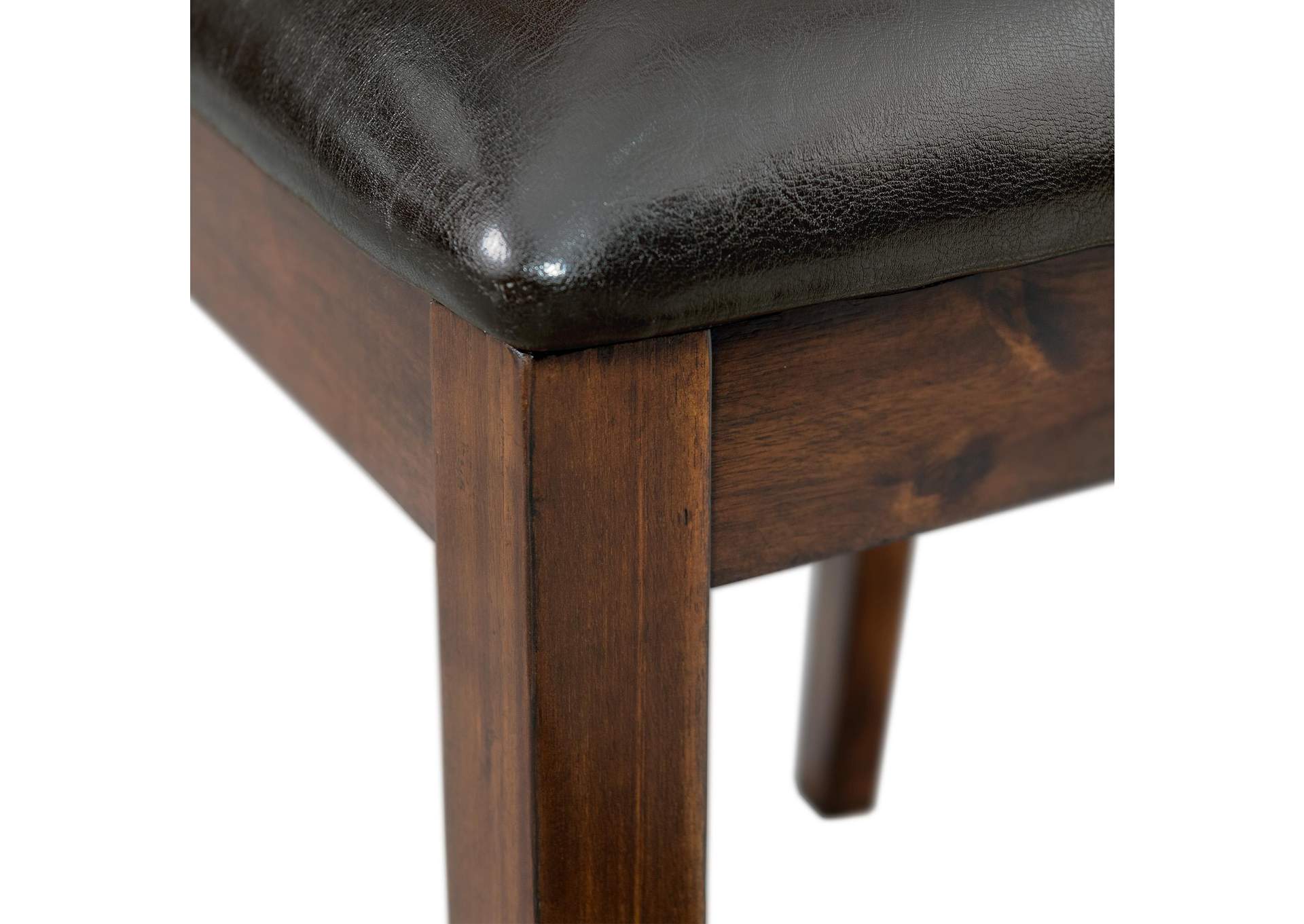 Alex Counter Side Chair With Brown Pu Espresso 2 Per Pack image 6