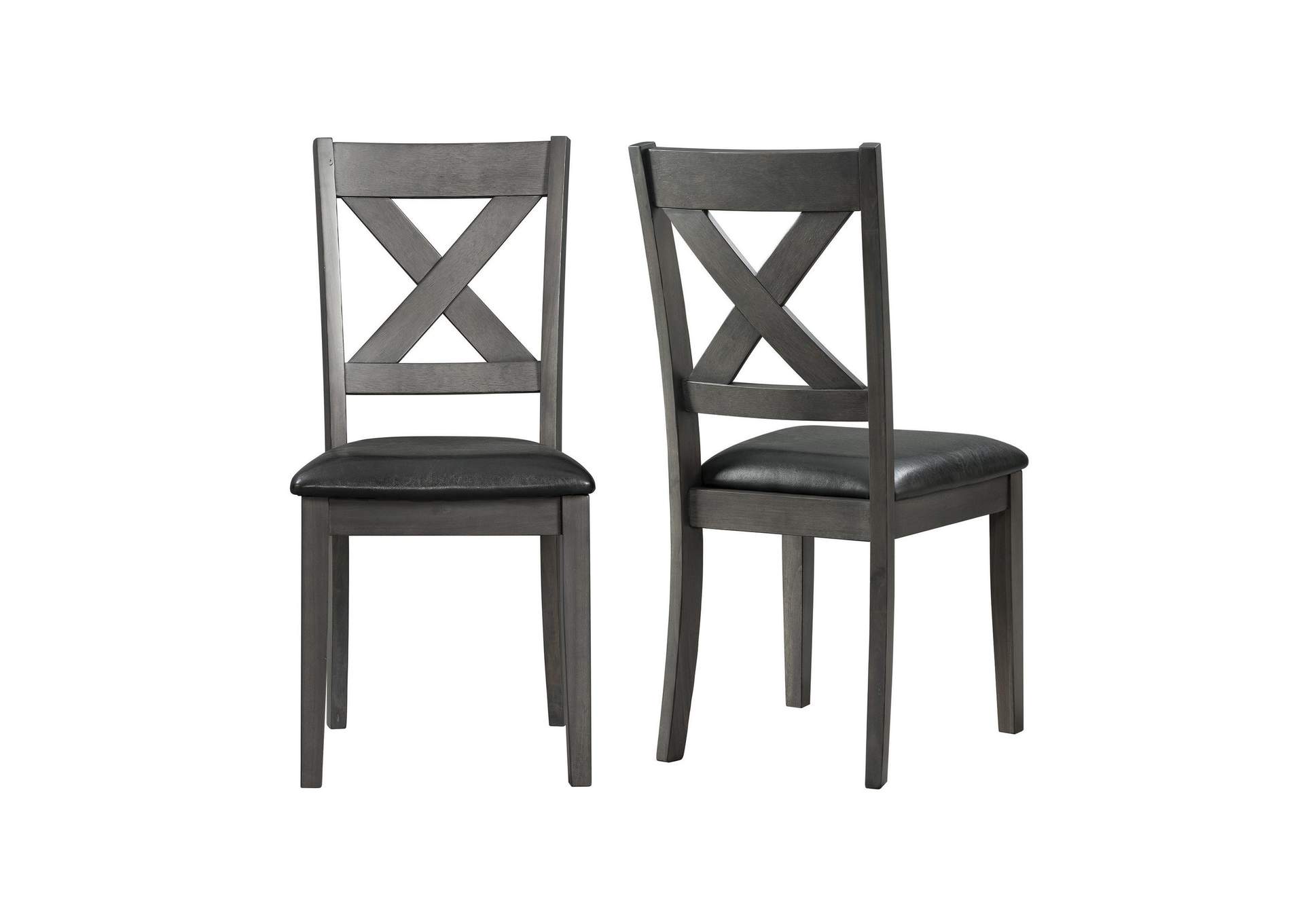 Alex Dining Side Chair Grey 2 Per Pack image 3