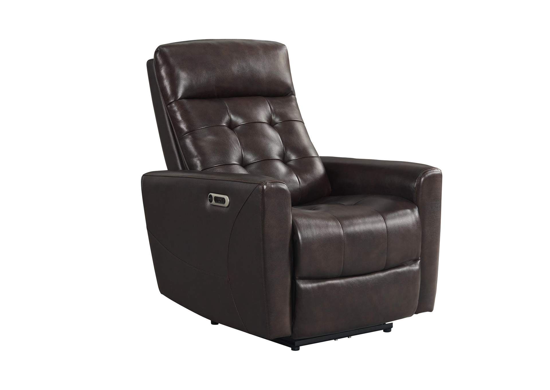 All Star Power Recliner With Power Headrest In Jazz Brown Top Grain - Pvc image 8
