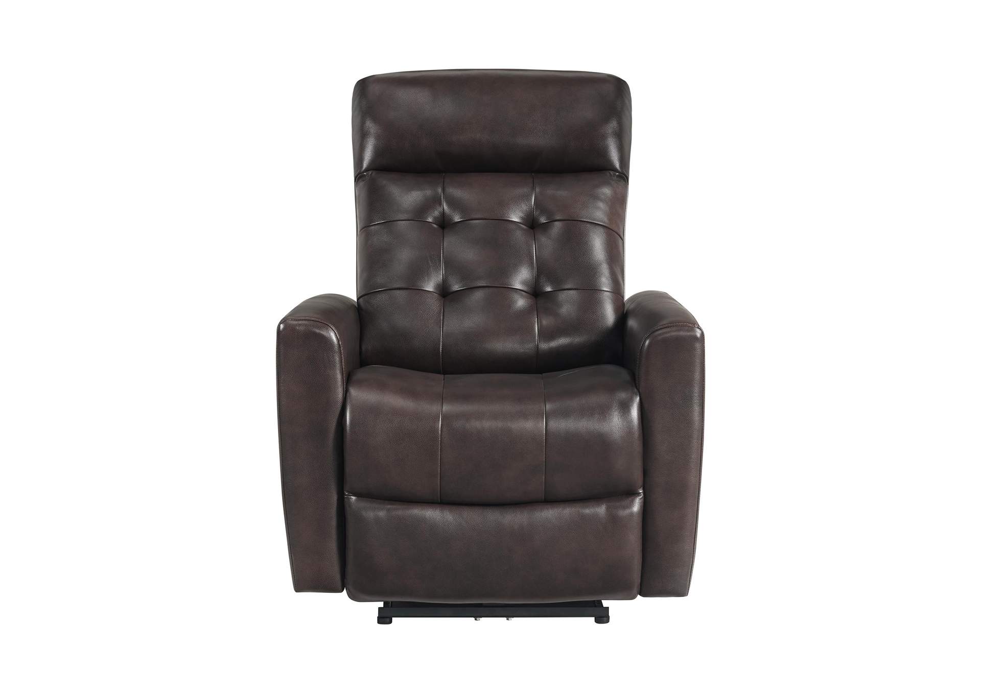 All Star Power Recliner With Power Headrest In Jazz Brown Top Grain - Pvc image 9