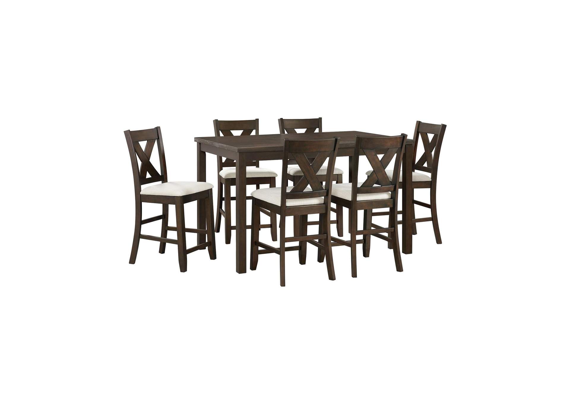 Alvin 60 7 Piece Counter Set In Espresso image 3
