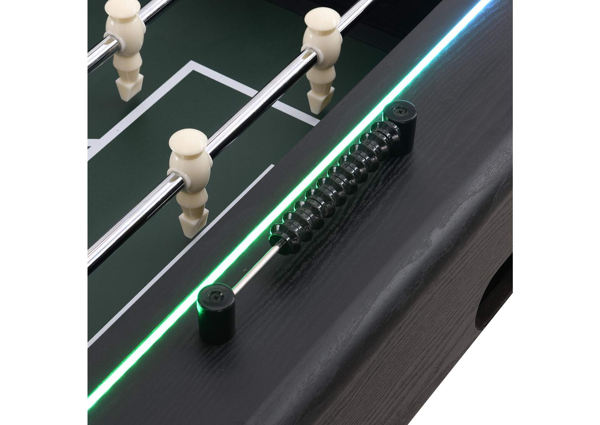 Amaya Indoor Foosball With Led In Black 3A image 4
