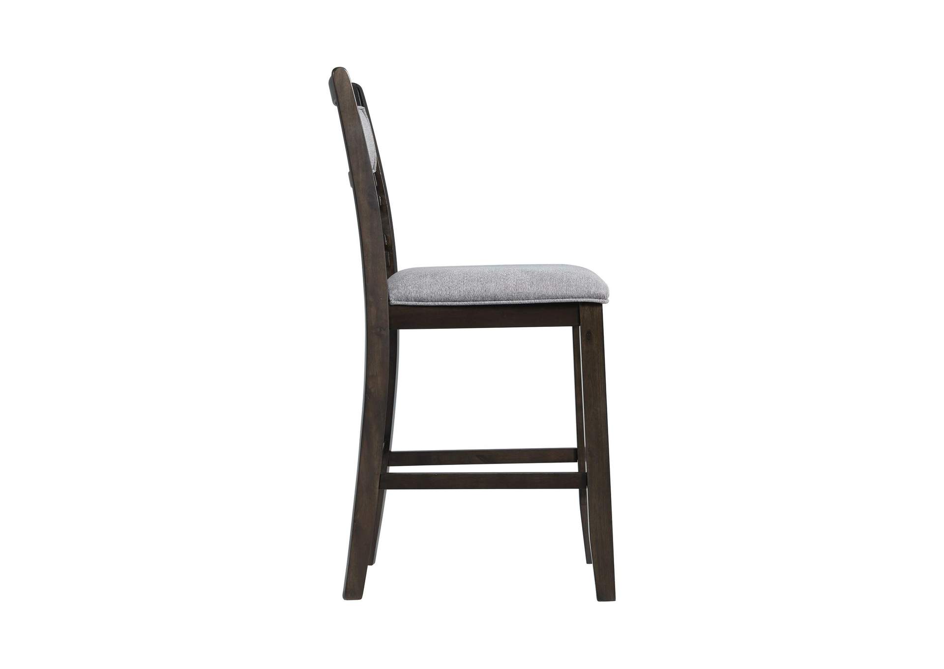 Amherst Counter Side Chair With Fabric Cushion Dark Finish 2 Per Pack image 14