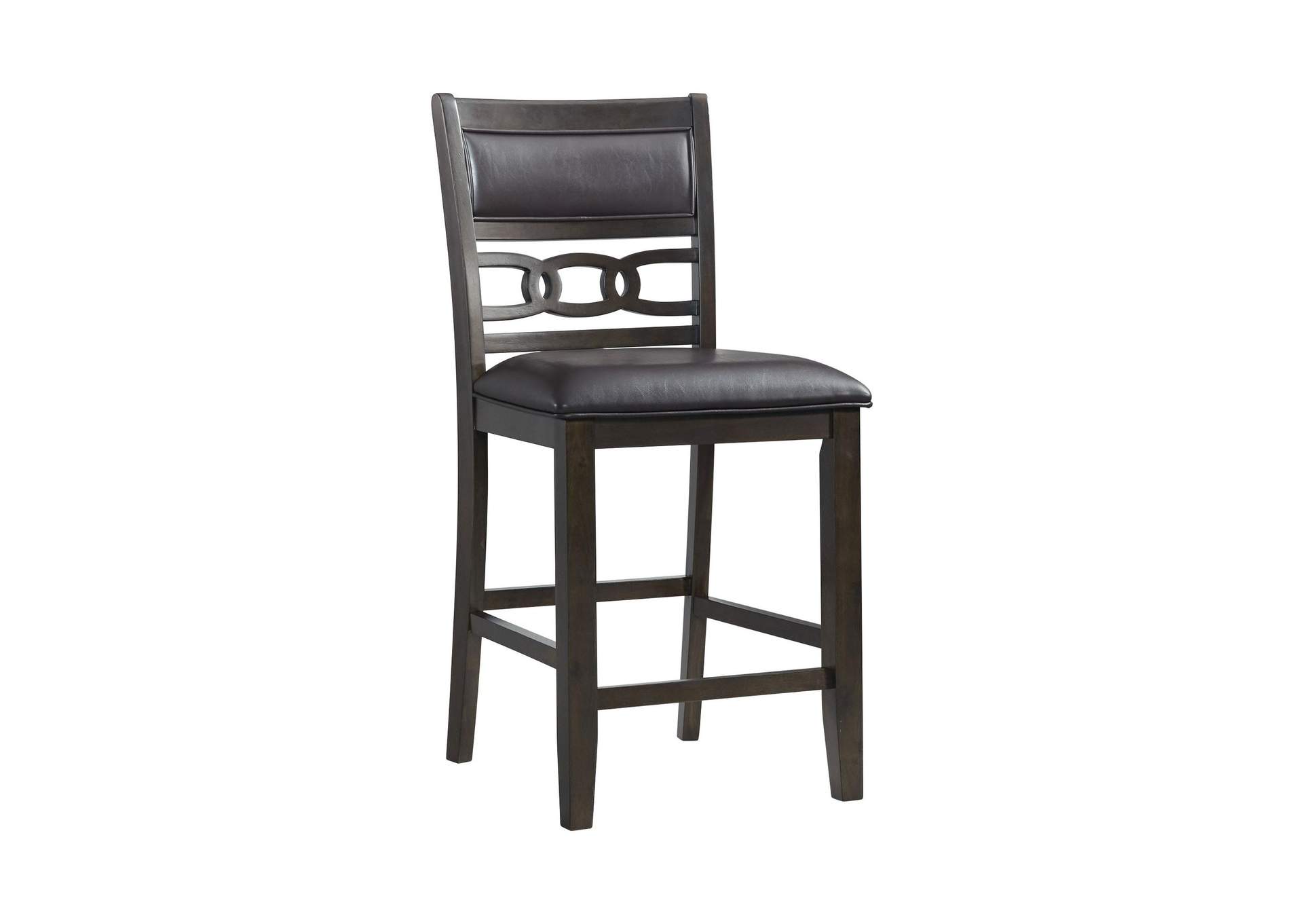 Amherst Counter Side Chair With Pu Cushion Dark Finish 2 Per Pack image 11