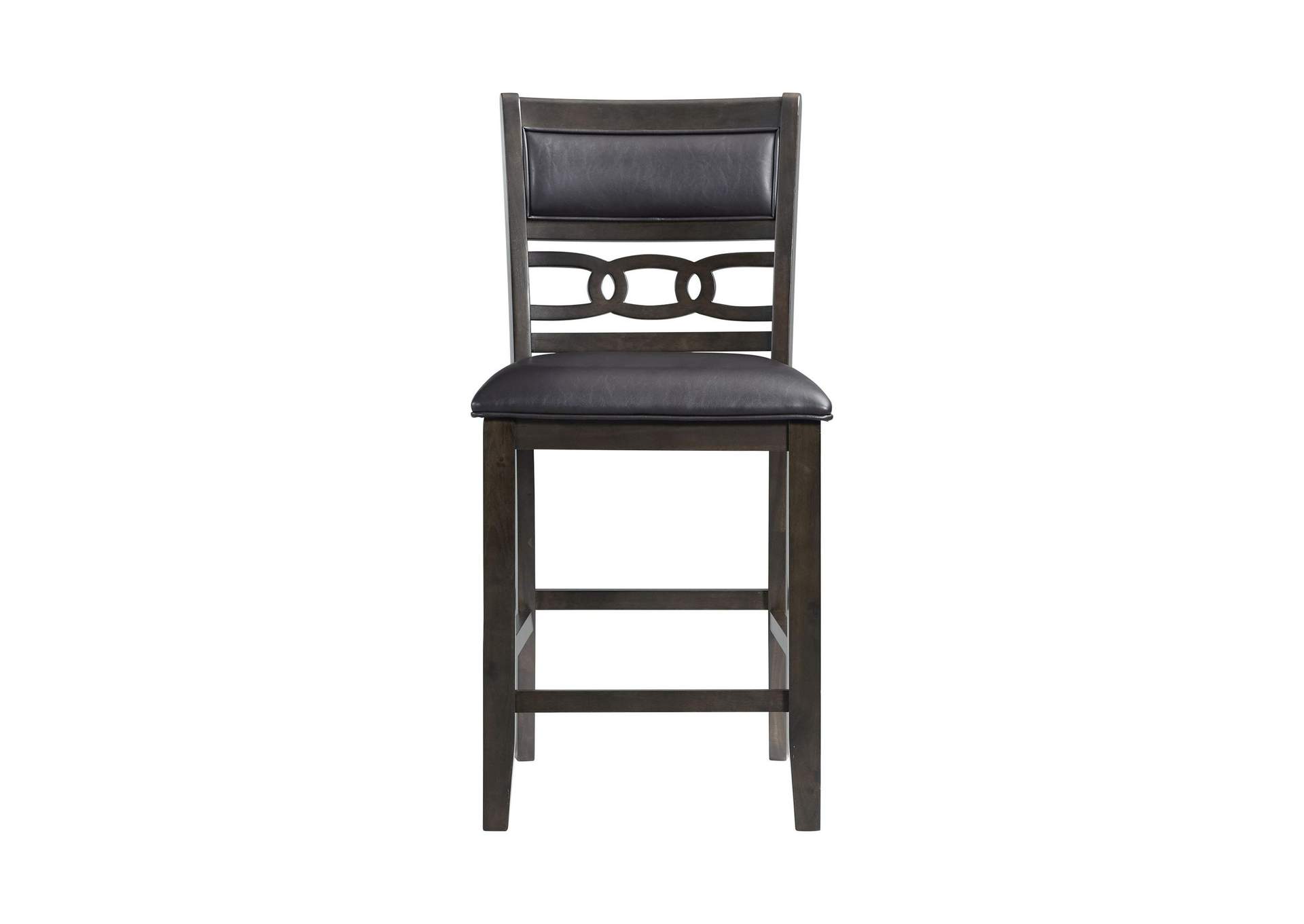 Amherst Counter Side Chair With Pu Cushion Dark Finish 2 Per Pack image 12