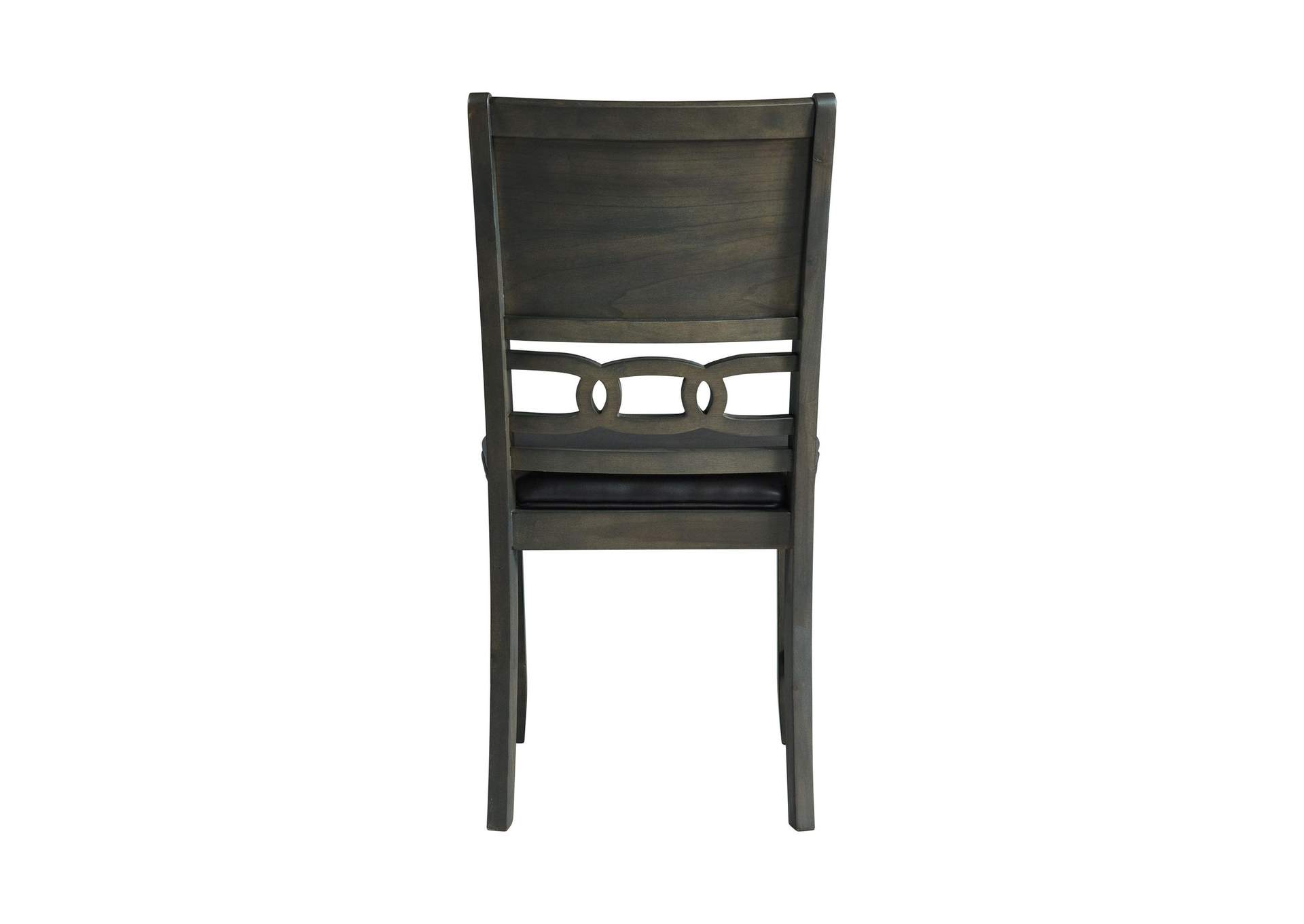 Amherst Dining Side Chair With Pu Cushion Side Stretcher Grey Finish 2 Per Pack image 12