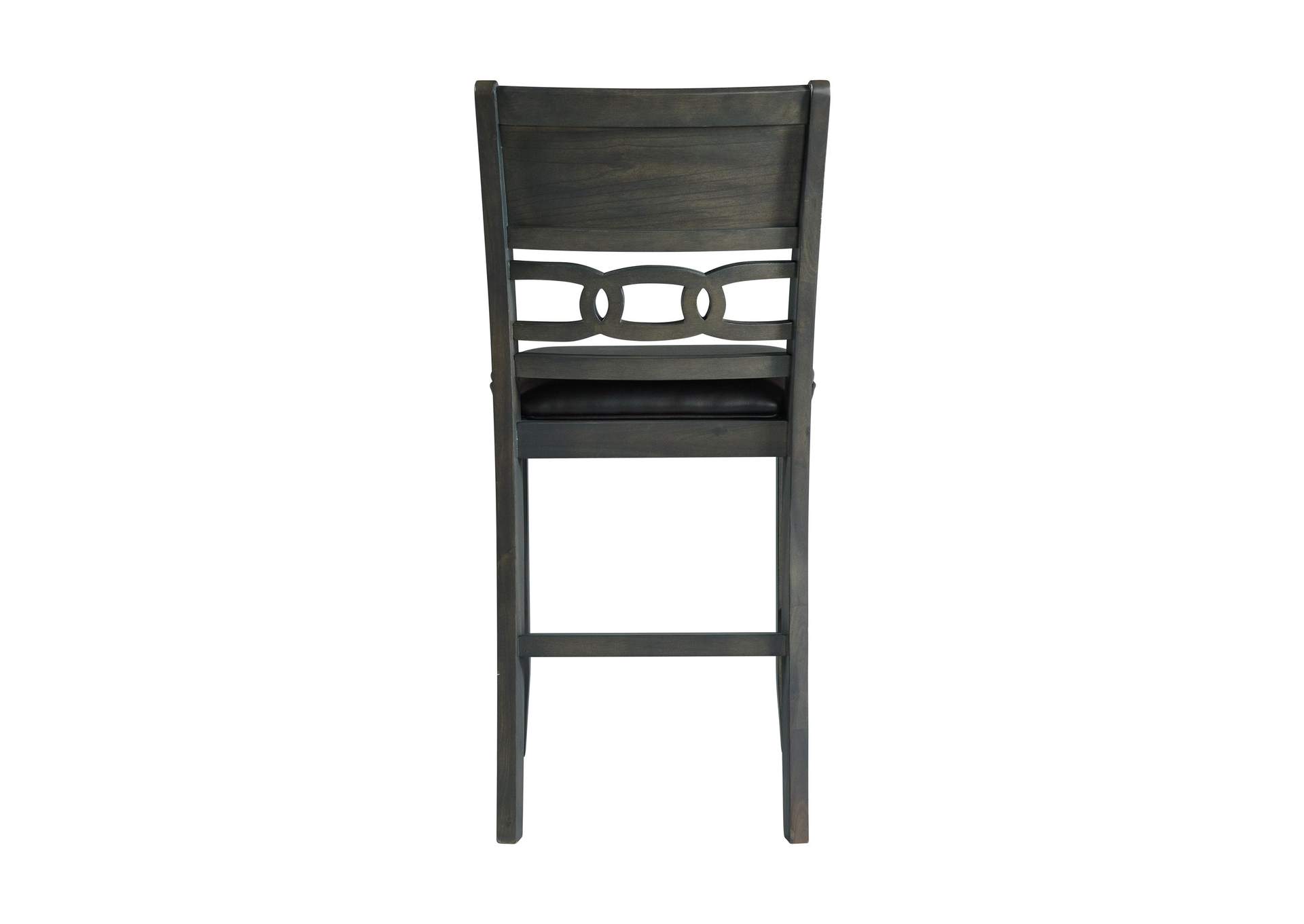 Amherst Counter Side Chair With Pu Cushion Grey Finish 2 Per Pack image 7