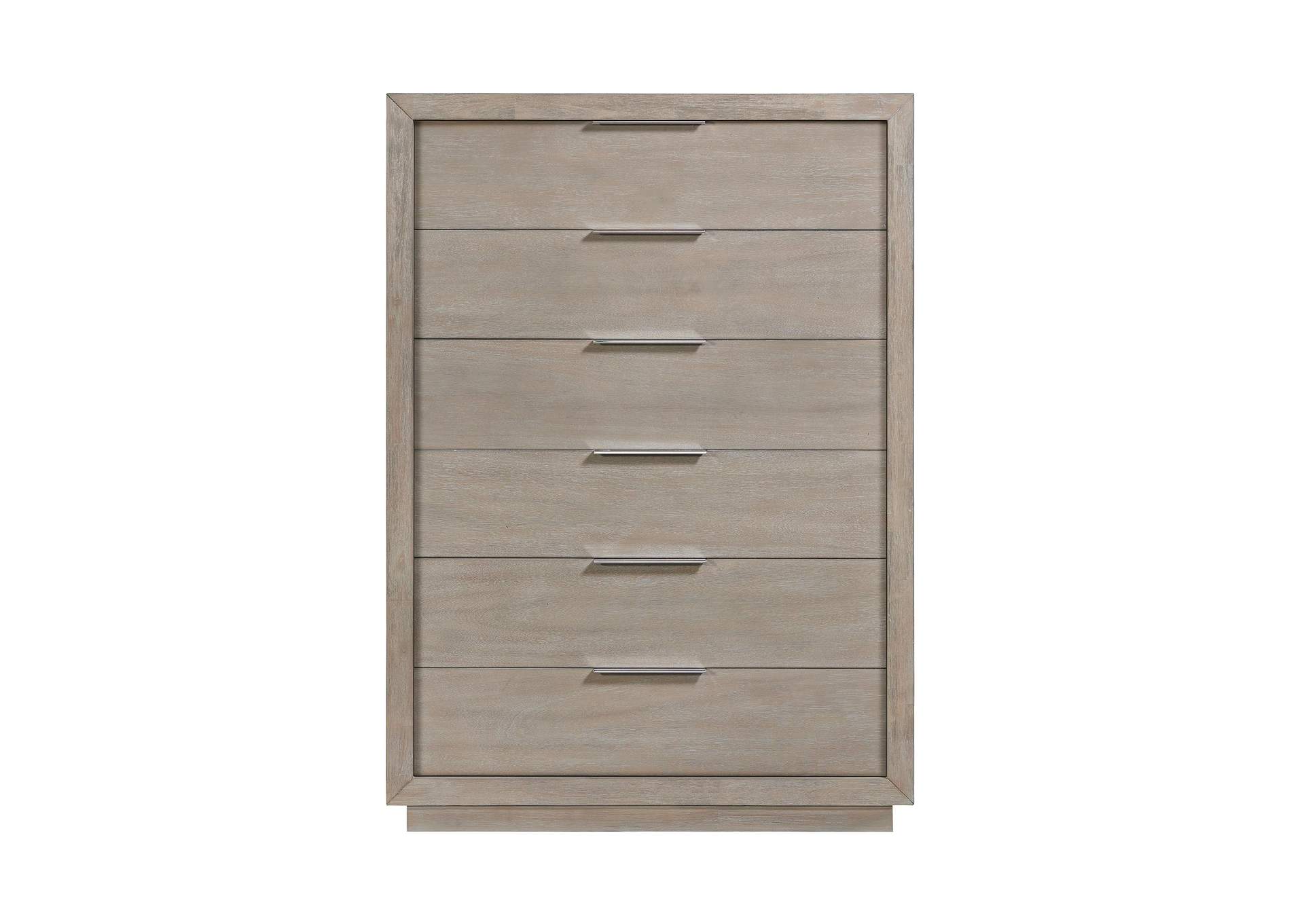 Arcadia 6 - Drawer Chest In Grey image 7