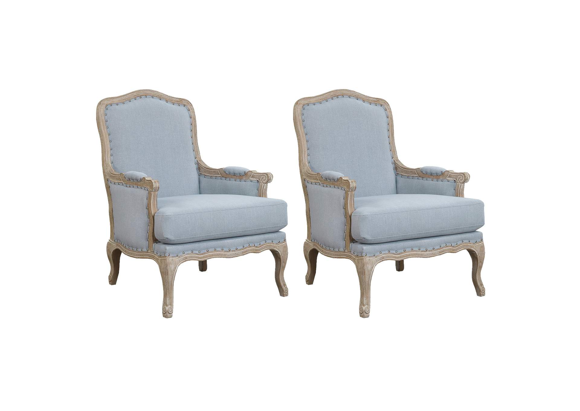 Artesia 1725 Arm Chair Midtown Light Blue Sta3