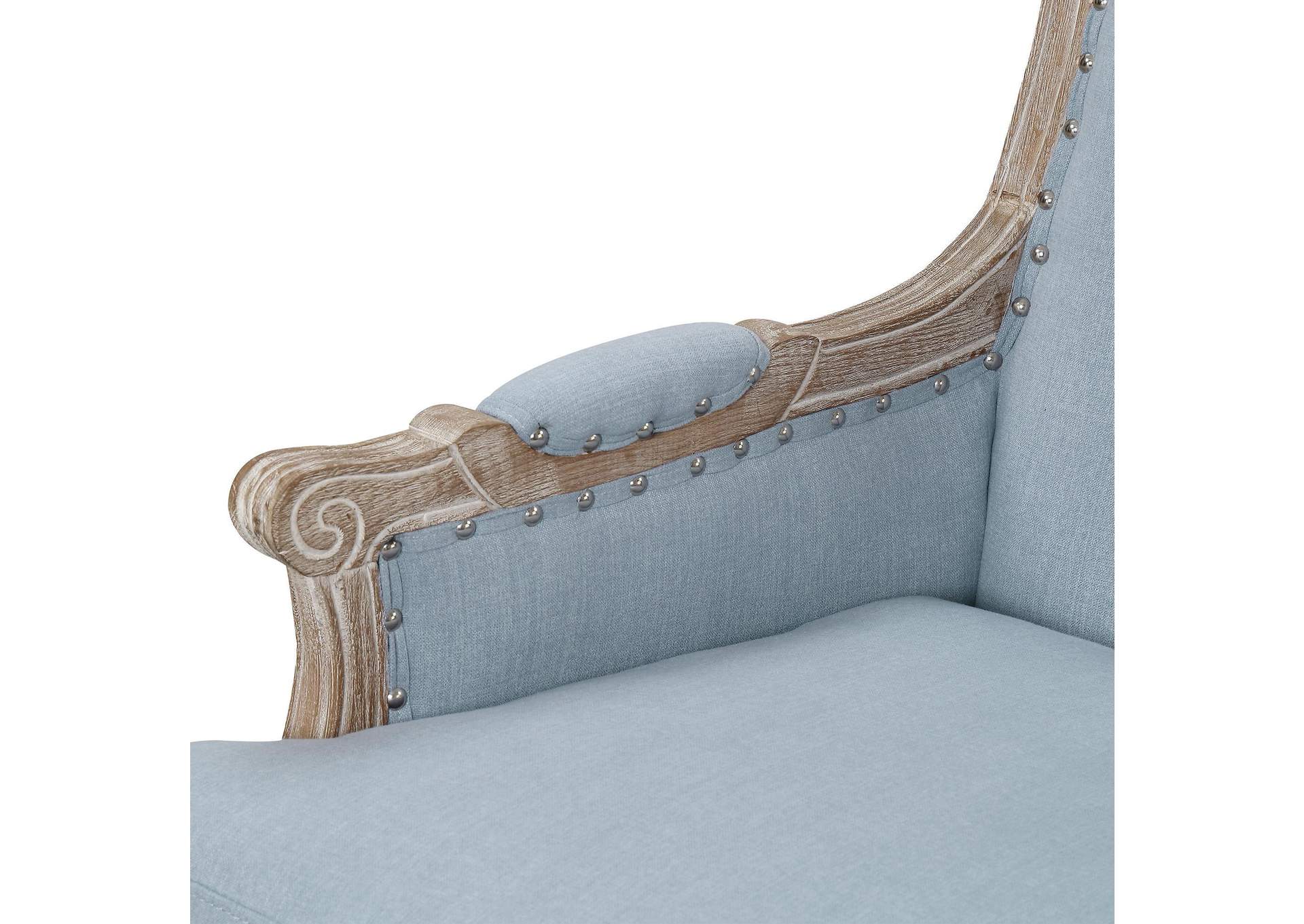 Artesia 1725 Arm Chair Midtown Light Blue Sta3 image 3