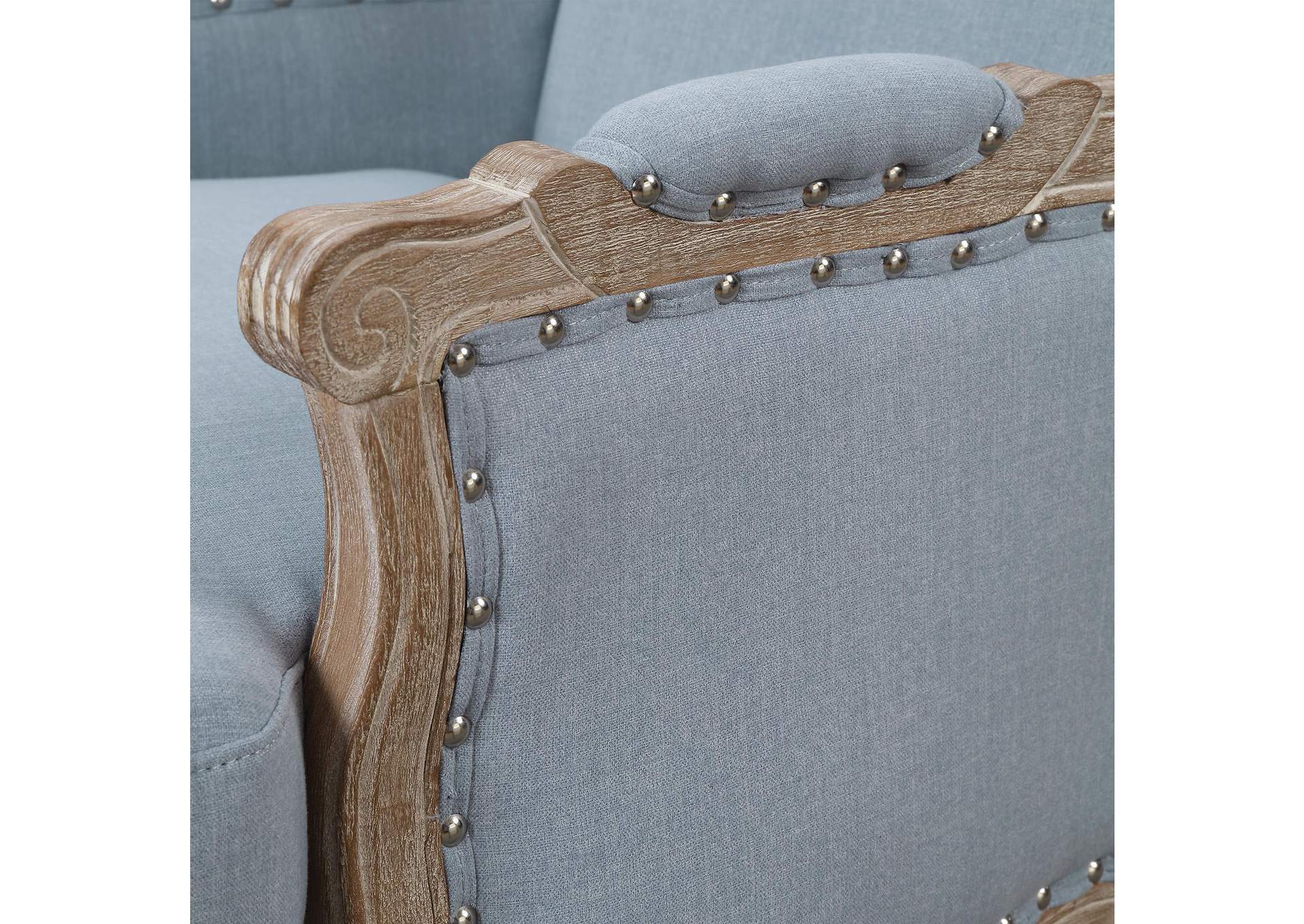 Artesia 1725 Arm Chair Midtown Light Blue Sta3 image 4