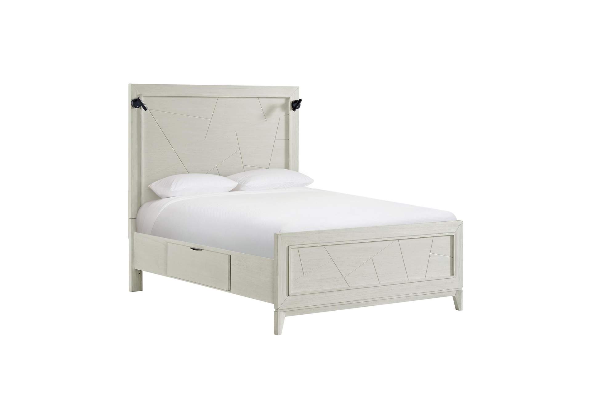 Artis Queen Bed With Storage In White image 8