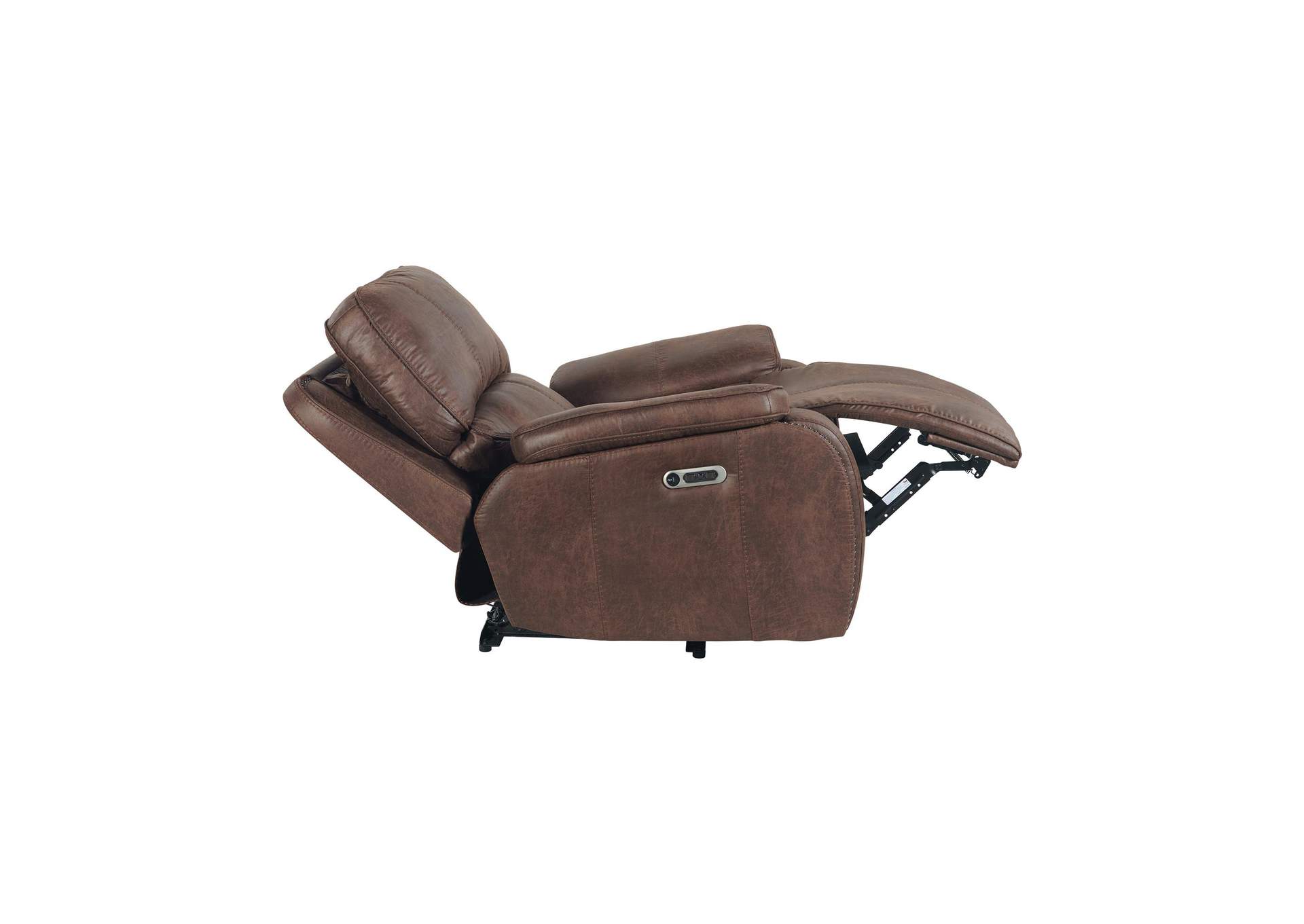 Atlantis Power Motion Recliner With Power Head Recliner In Heritage Brown image 11
