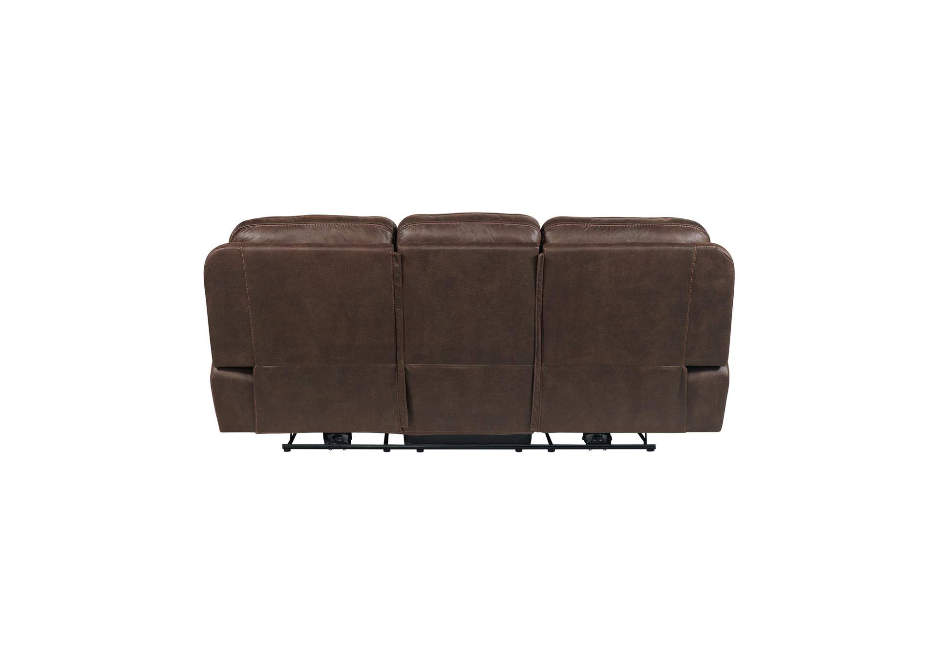 Atlantis Power Motion Sofa With Power Headrest In Heritage Coffee image 12