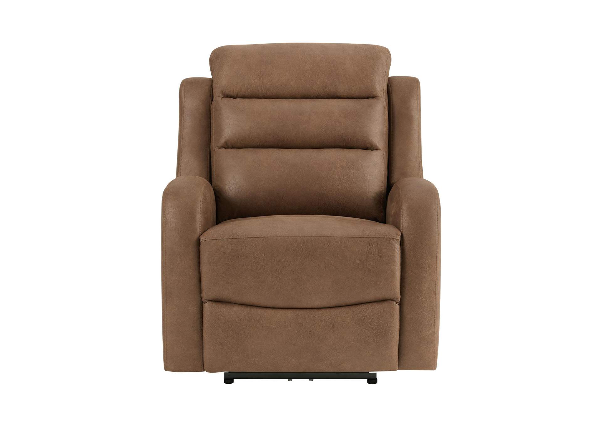 Avanti Power Recliner With Power Motion Head Recliner In Whiskers Pu Brown image 7