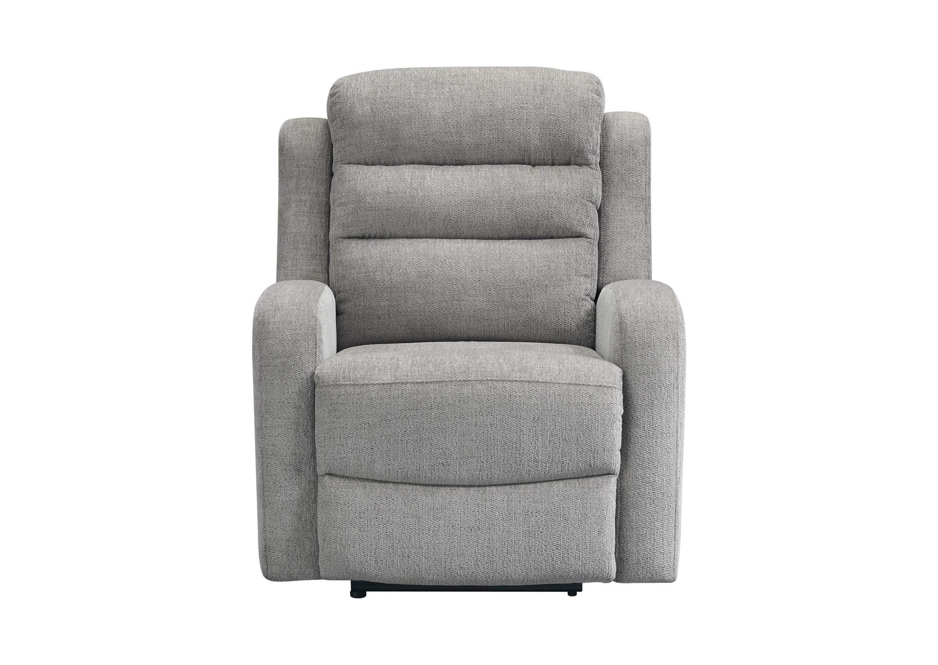 Avanti Power Recliner With Power Motion Head Recliner In Whiskers Nature Grey image 9