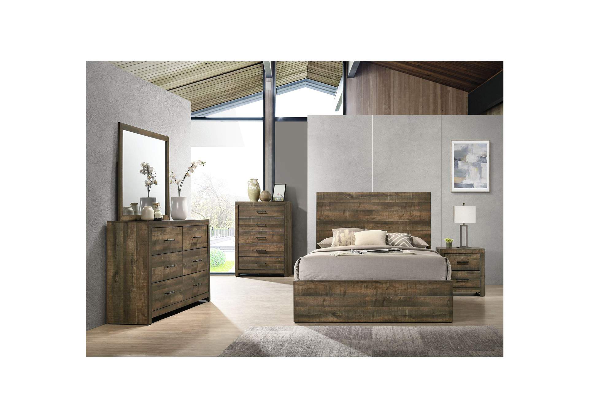 Bailey Drift Twin Panel Bed image 1