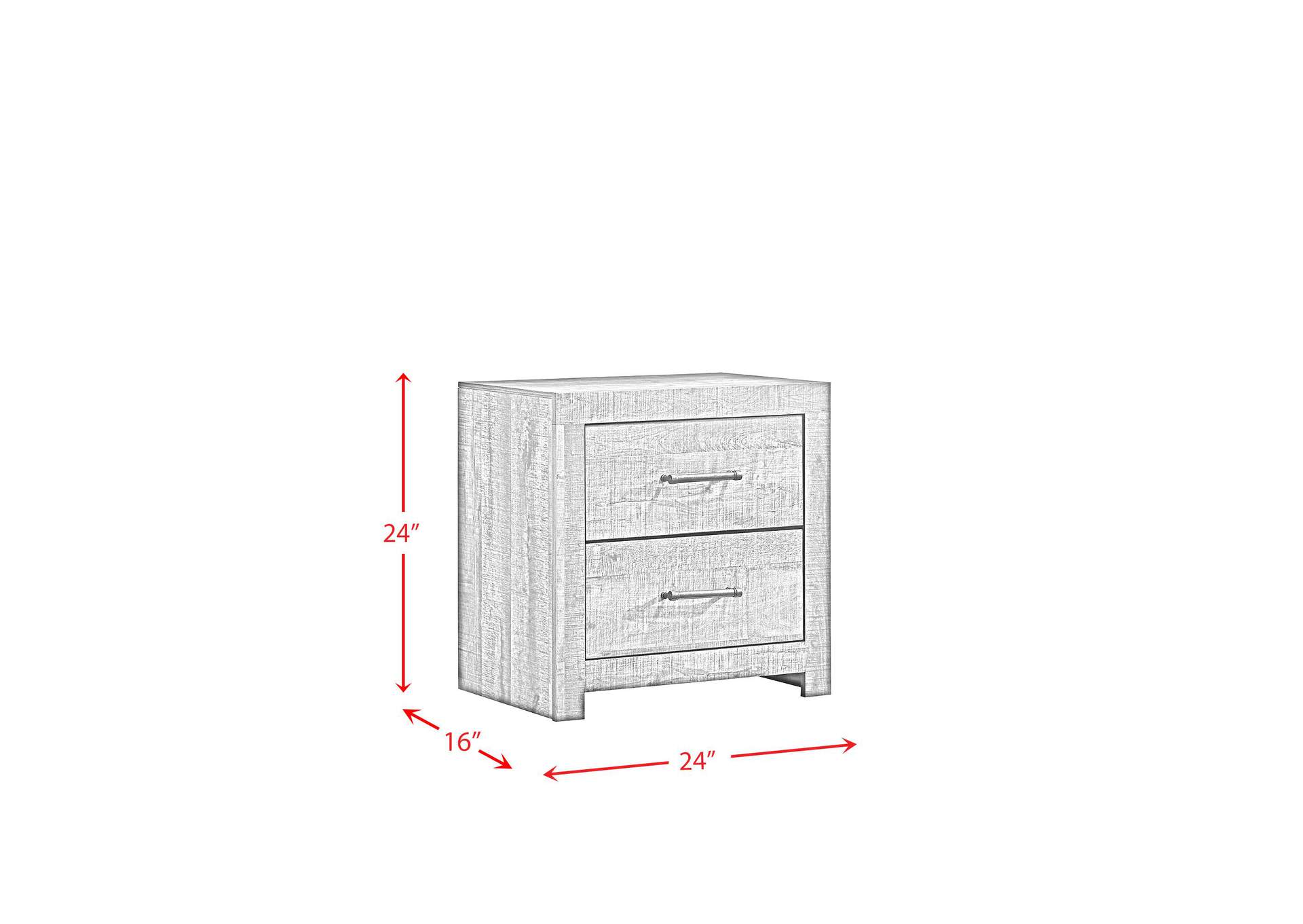 Bailey Nightstand Drift Finish image 6