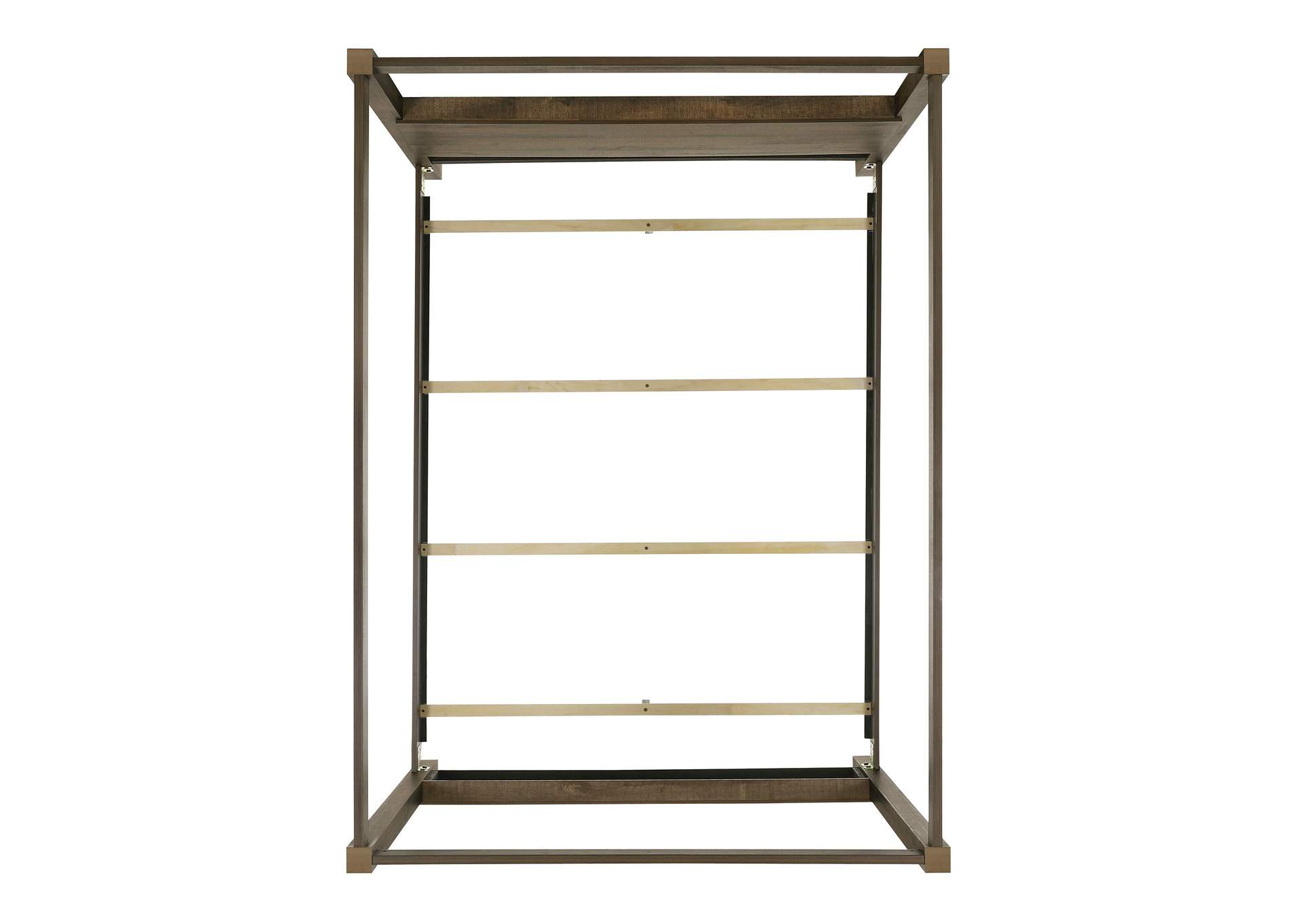 Bailey Full Canopy Bed Drift Finish
