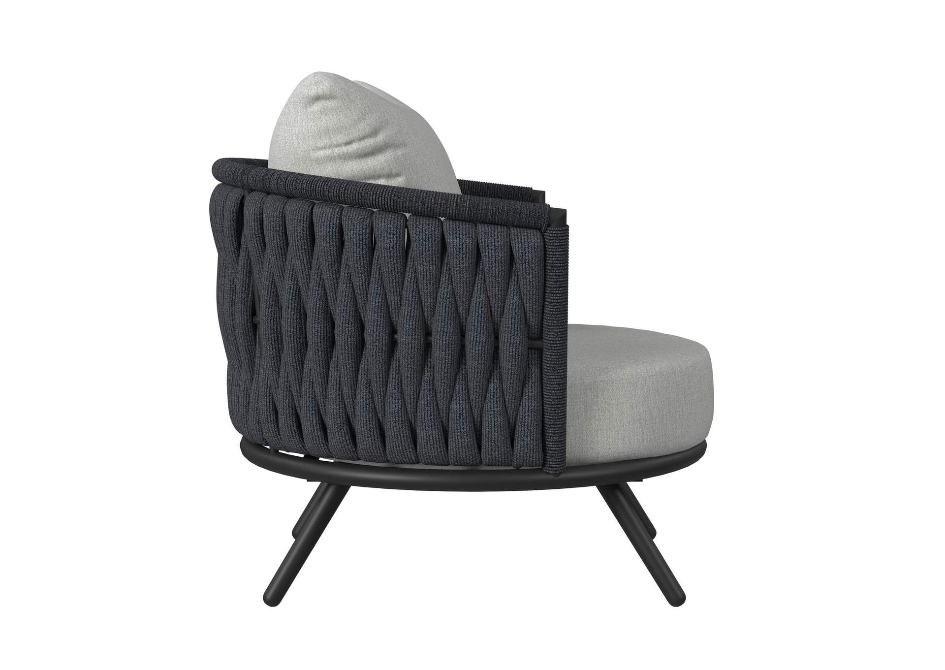 Bali Chairs With Olefin Grey In Dark Grey 2 Per Carton image 9