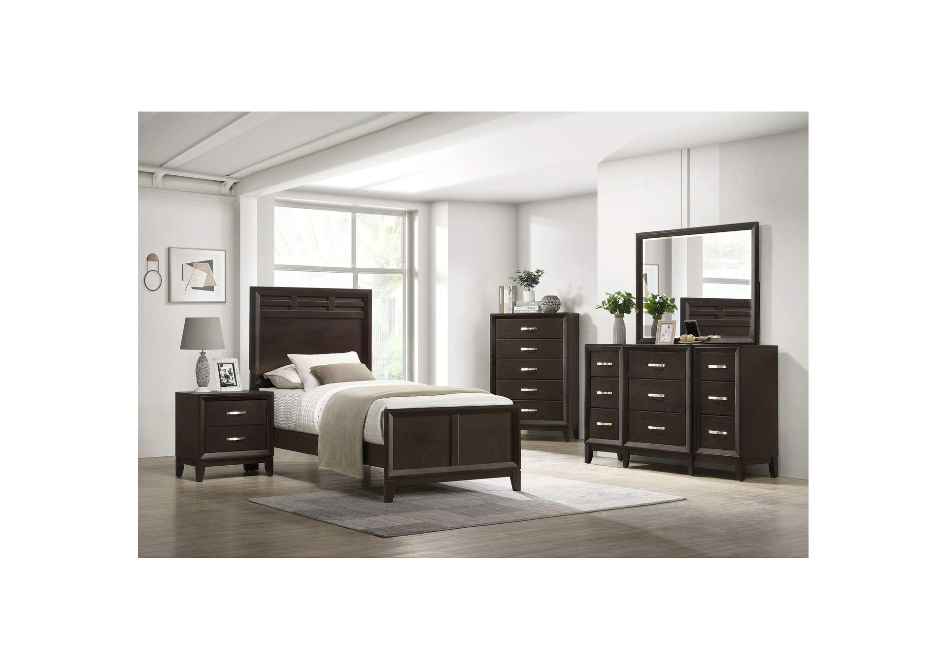 Beaumont 2 - Drawer Nightstand In Merlot image 1