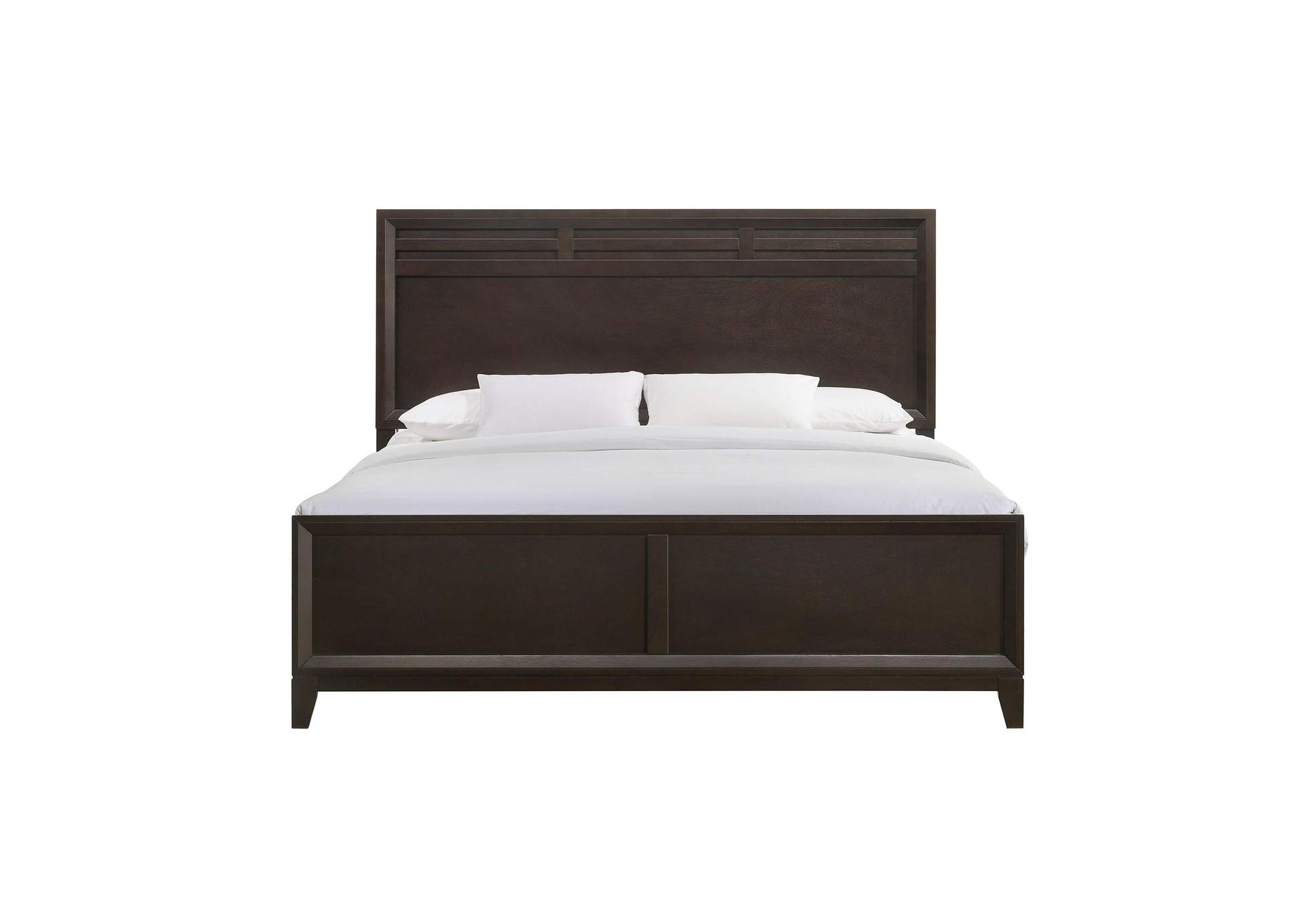 Beaumont King Panel Bed In Merlot image 8
