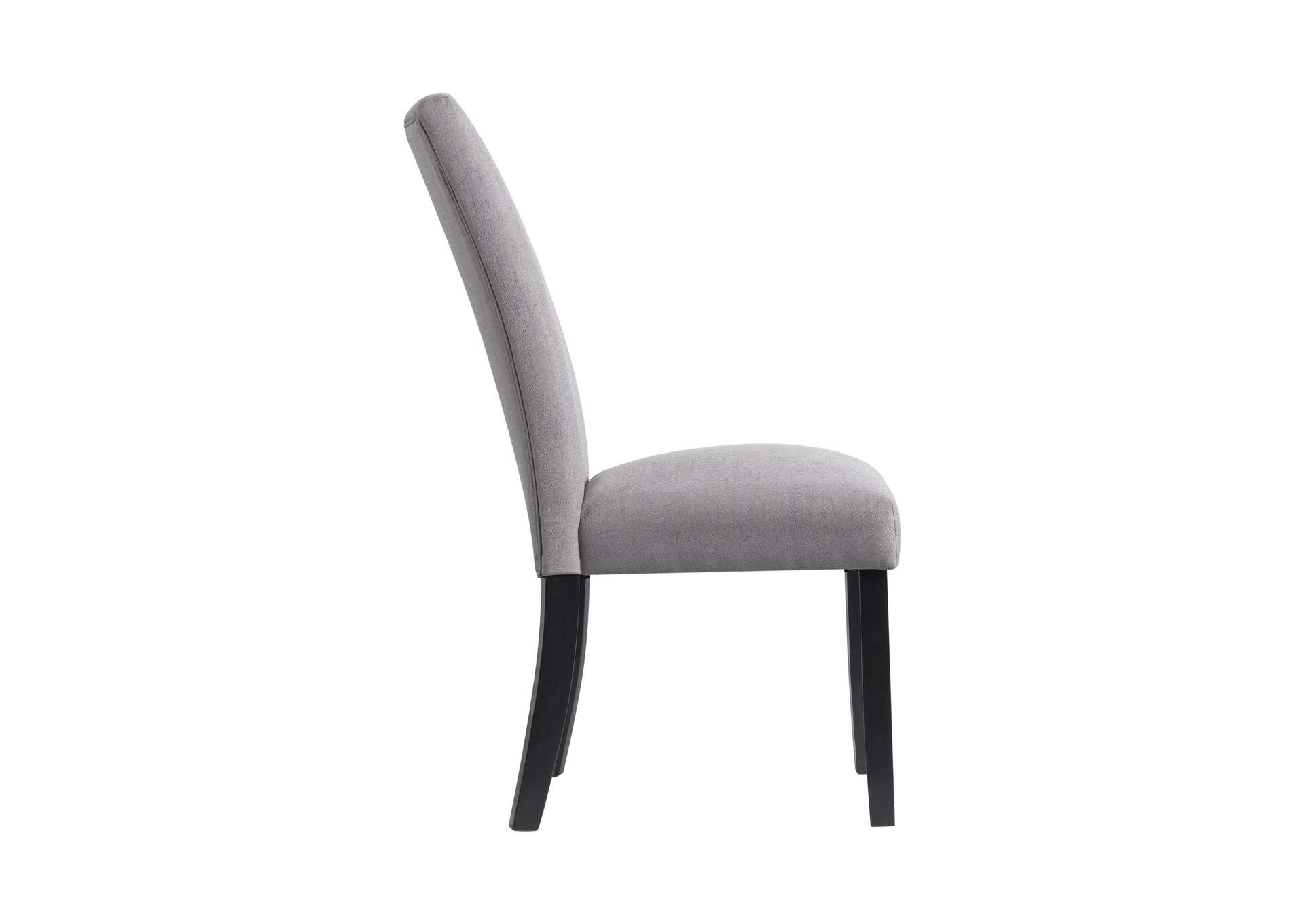 Beckley Side Chair With Dark Grey Linen No Nailhead 2 Per Pack image 10