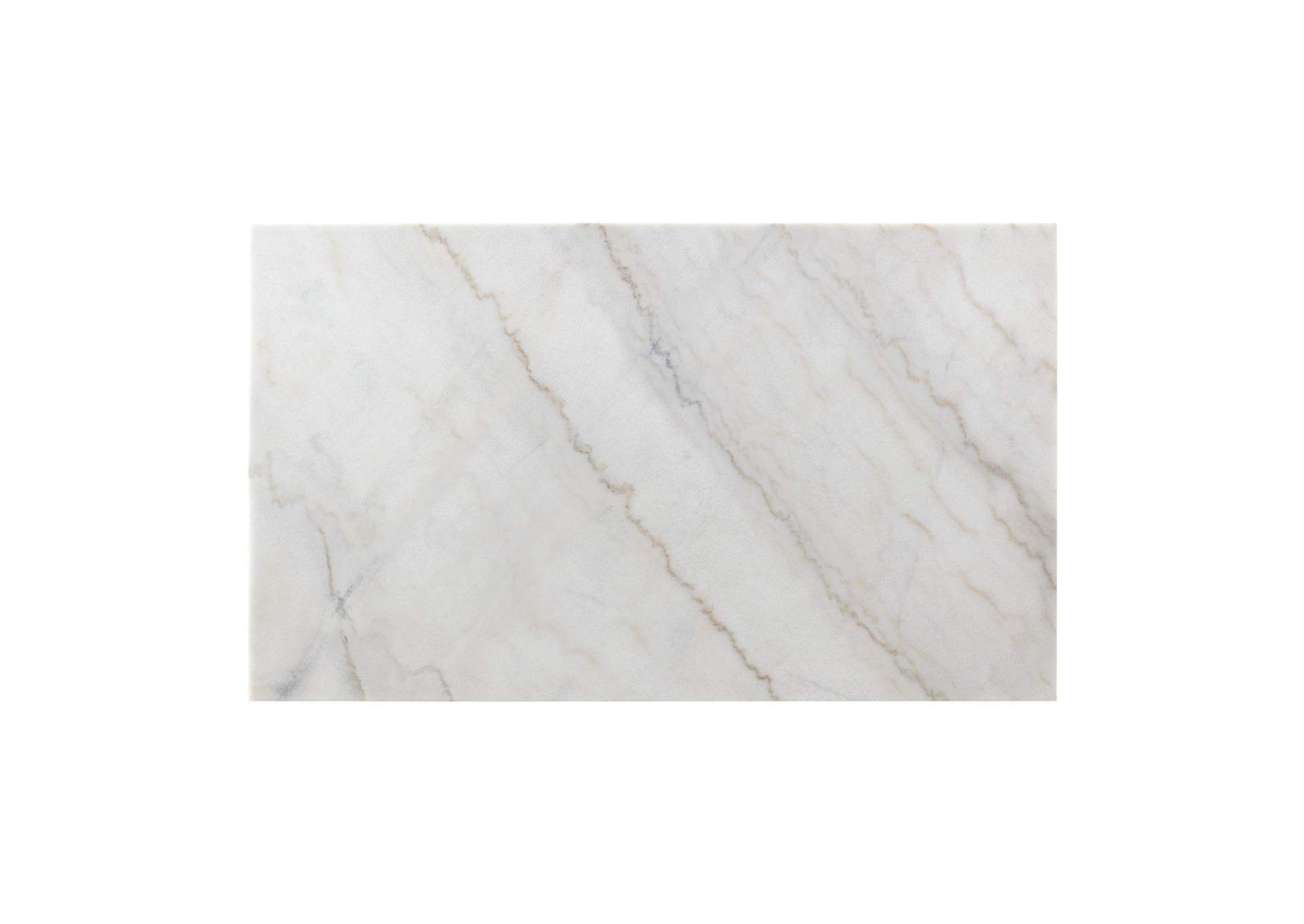 Beckley Dining Table In White Marble Top image 6